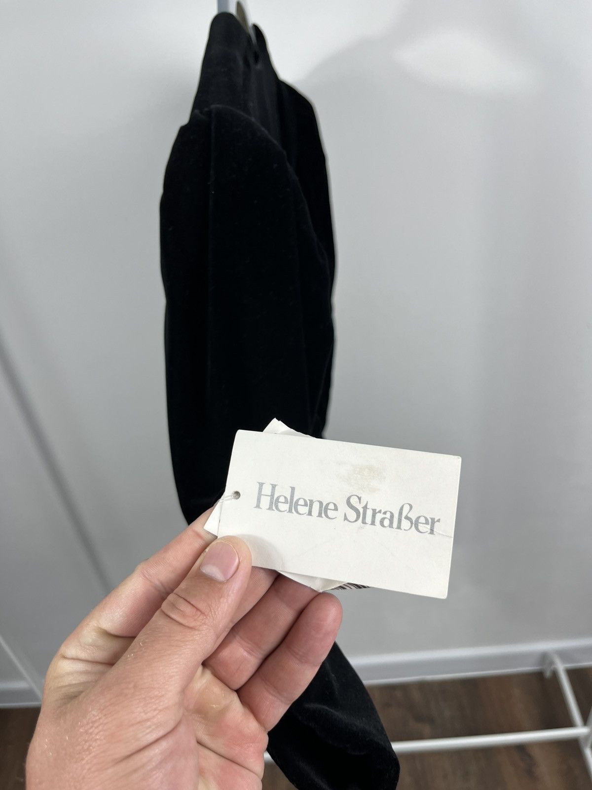 Vintage Helene Strasser Germany Vintage Velvet Jacket Gold Buttons Size L / US 10 / IT 46 - 3 Thumbnail