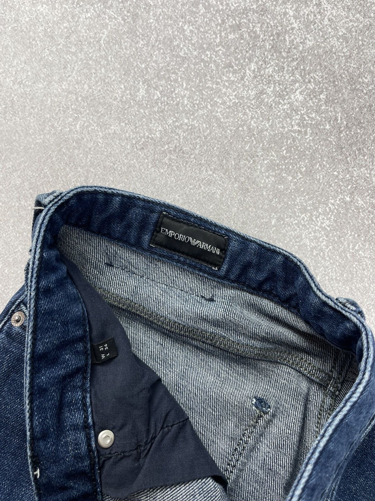 Emporio Armani Emporio Armani Denim Blue Jeans Size 31x34 Size US 31 - 7 Thumbnail
