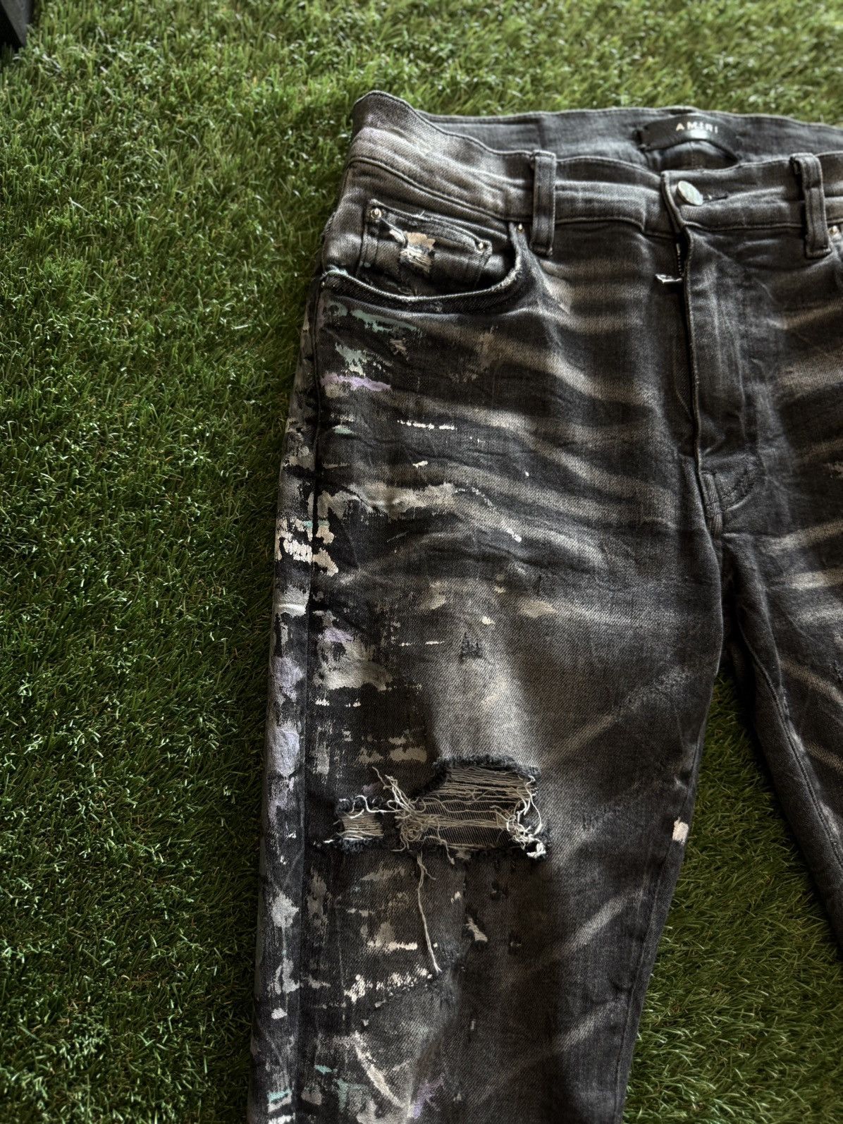 Amiri Amiri Jeans Paint Splatter Size 29 Clean Condition 🧼 Size US 29 - 5 Thumbnail
