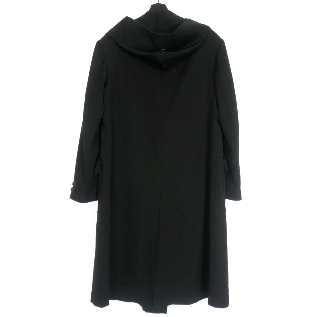 YOHJI YAMAMOTO POUR HOMME Hooded Long Coat