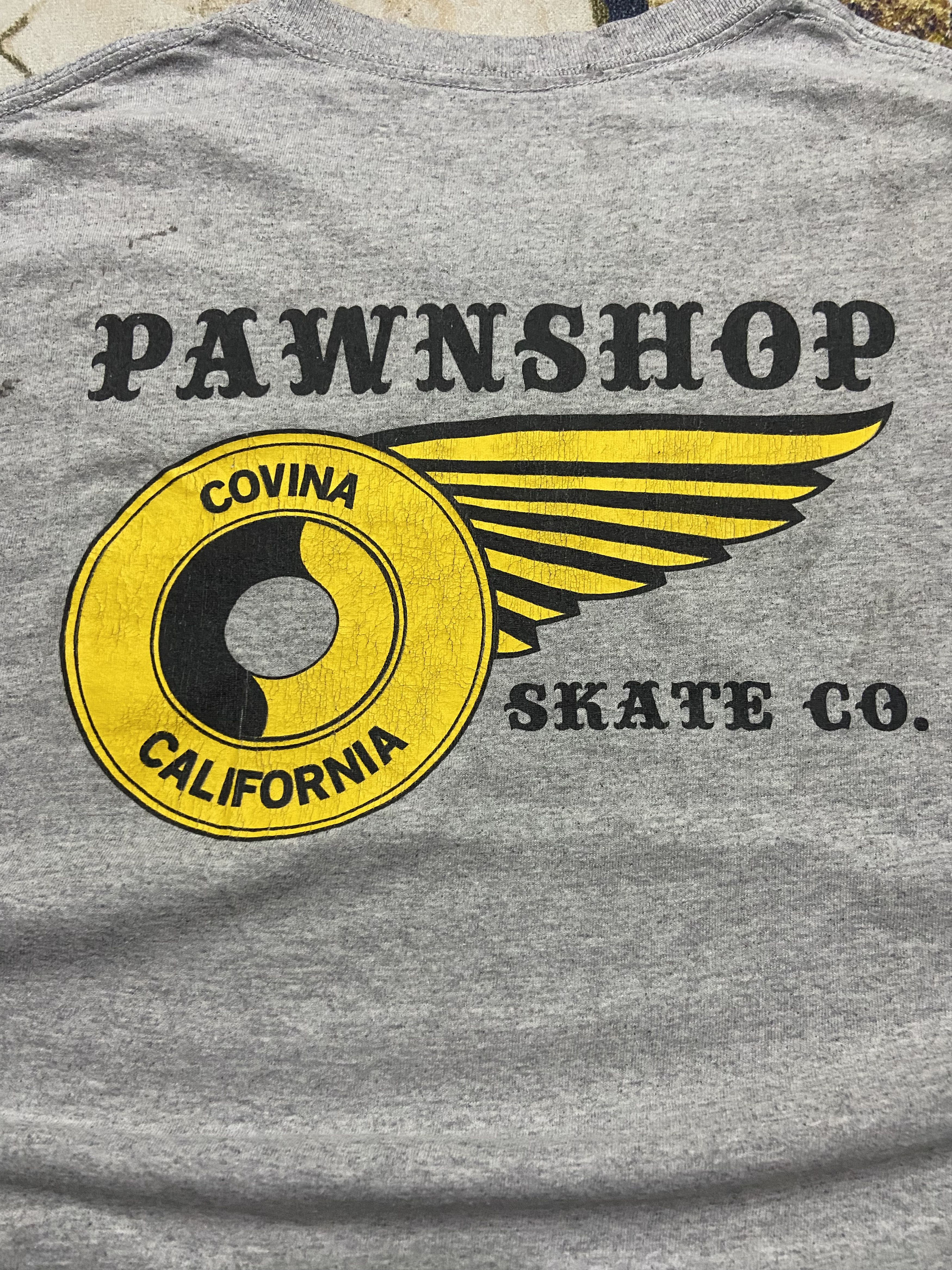Other Pawnshop Skate Co. Pawnshop Wing and Wheel L Tee Size US L / EU 52-54 / 3 - 6 Thumbnail