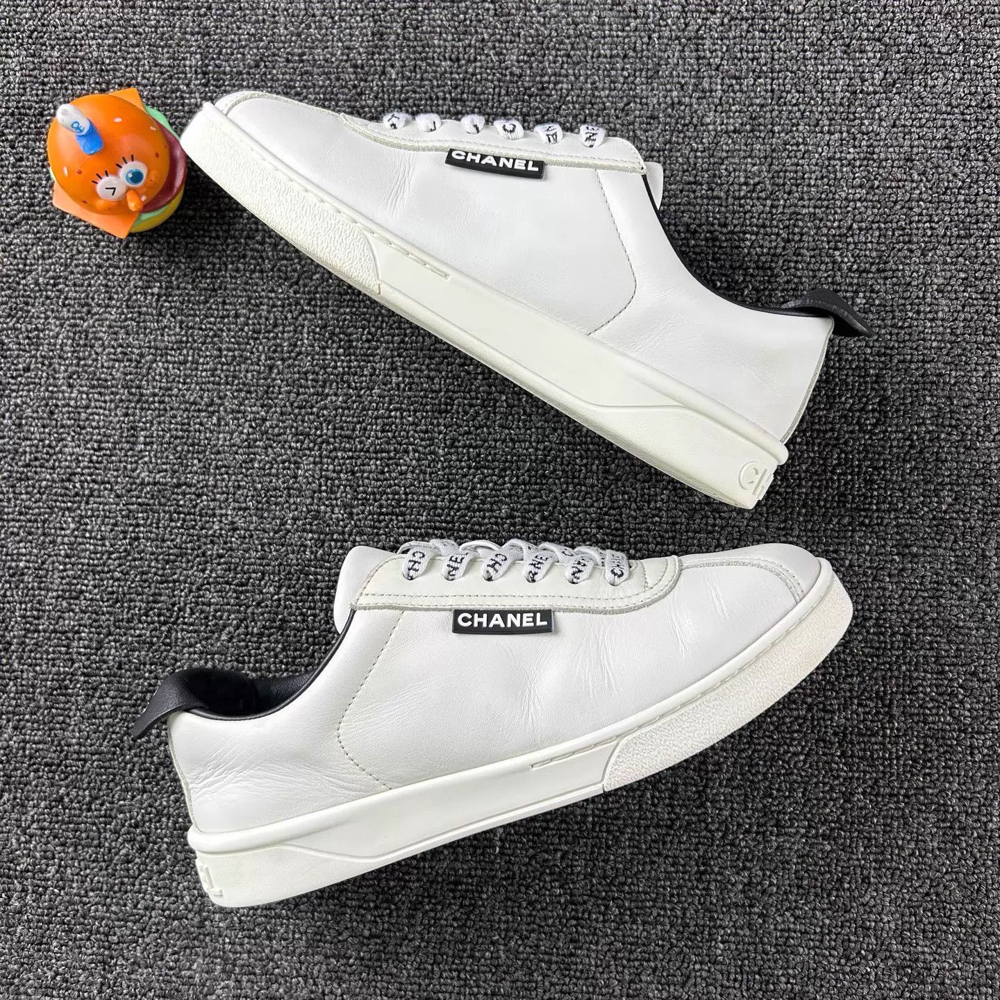Chanel Chanel White Sneakers Women's EUR36 Size US 5.5 / IT 35.5 - 4 Thumbnail