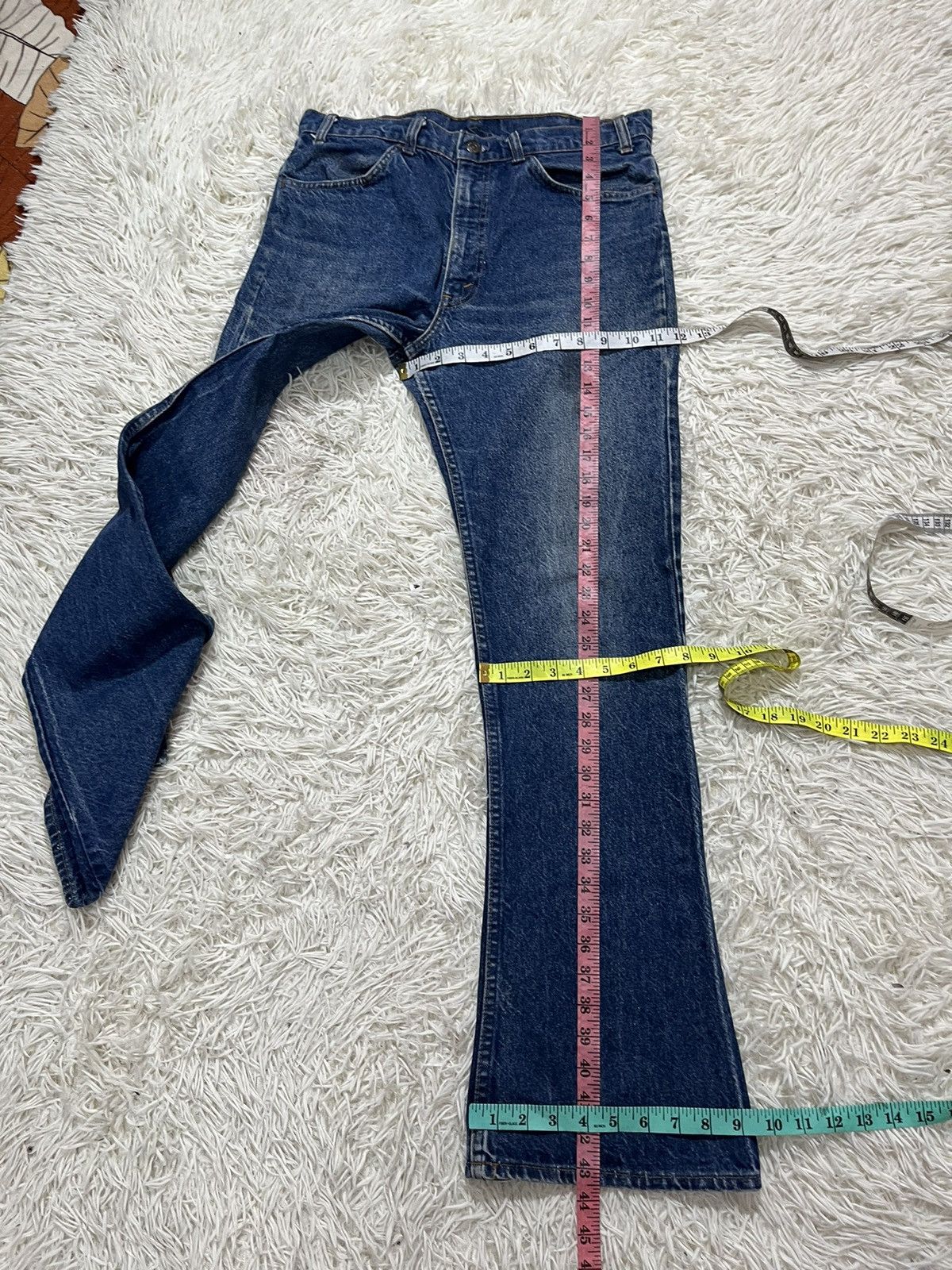 Levi's × Vintage VINTAGE LEVIS 517 ORANGE TAG JEANS Size US 33 - 11 Thumbnail