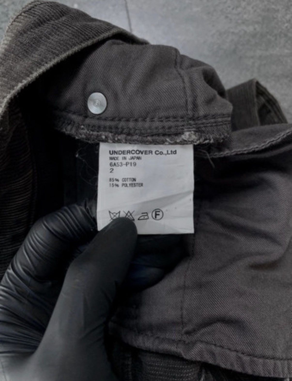 Undercover undercover corduroy bug denim Size 28" / US 6 / IT 42 - 6 Thumbnail