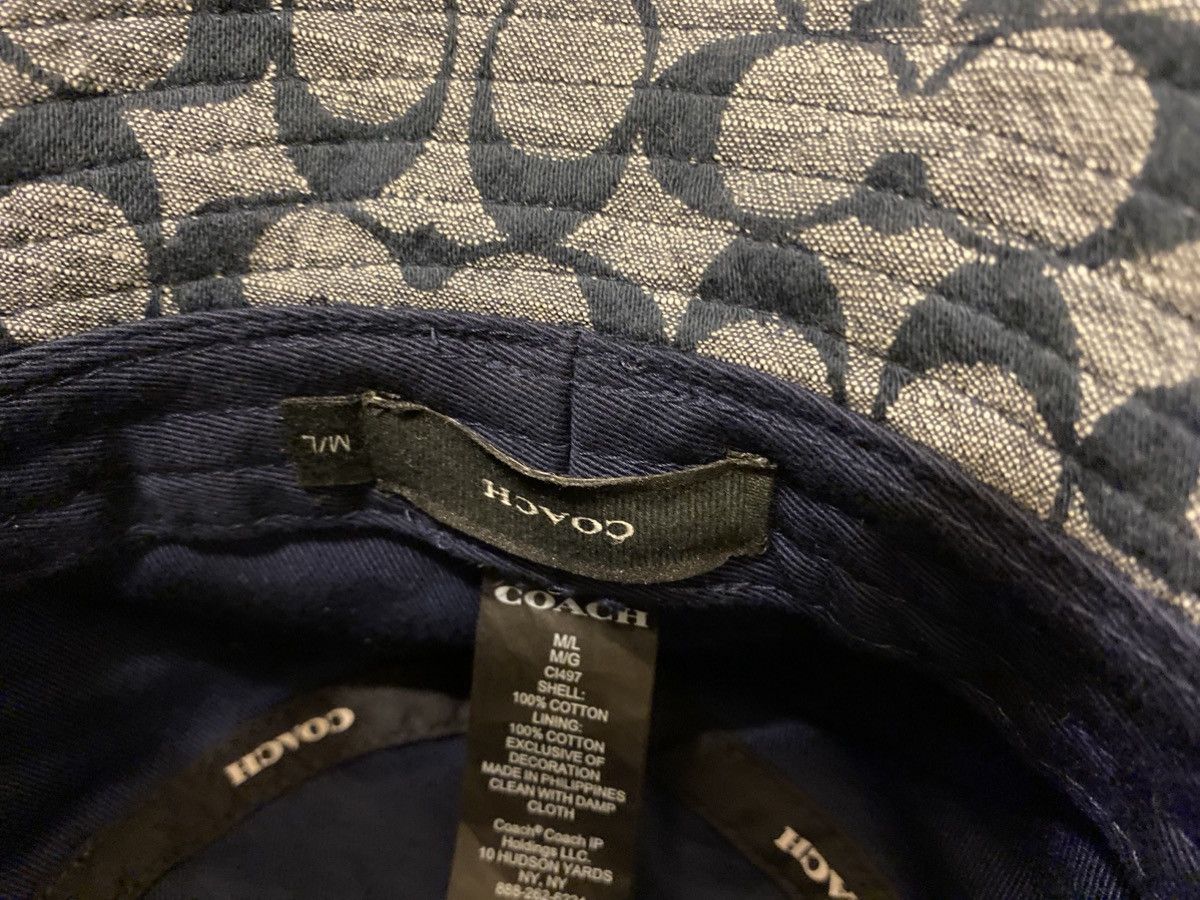 Coach × Vintage Coach bucket hat Size ONE SIZE - 5 Thumbnail