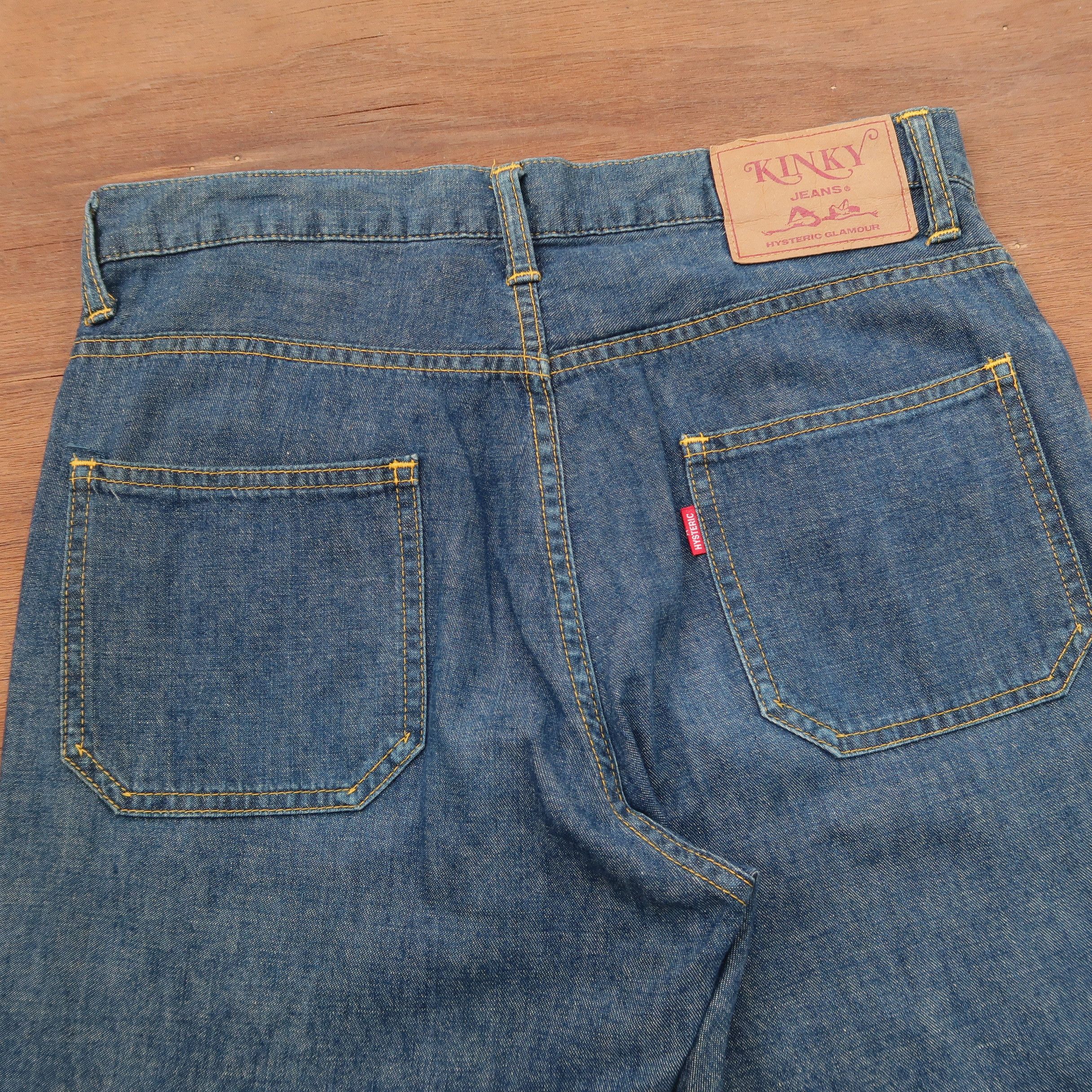 Hysteric Glamour 90s Hysteric Glamour Kinky Hagi Lower Skull Y2K Woman Denim Size US 30 / EU 46 - 12 Thumbnail