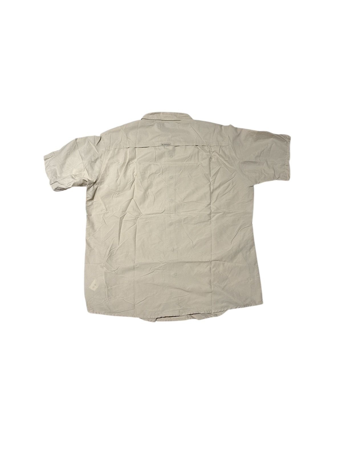 ExOfficio ExOfficio Men’s XL Short Sleeve Button Vented Shirt Beige Size US XL / EU 56 / 4 - 5 Thumbnail