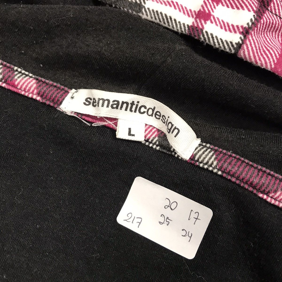 Japanese Brand × Tornado Mart × Vintage SEMANTICDESIGN FLANNEL DESIGN HOODIES ZIPPER JACKET Size US L / EU 52-54 / 3 - 11 Thumbnail