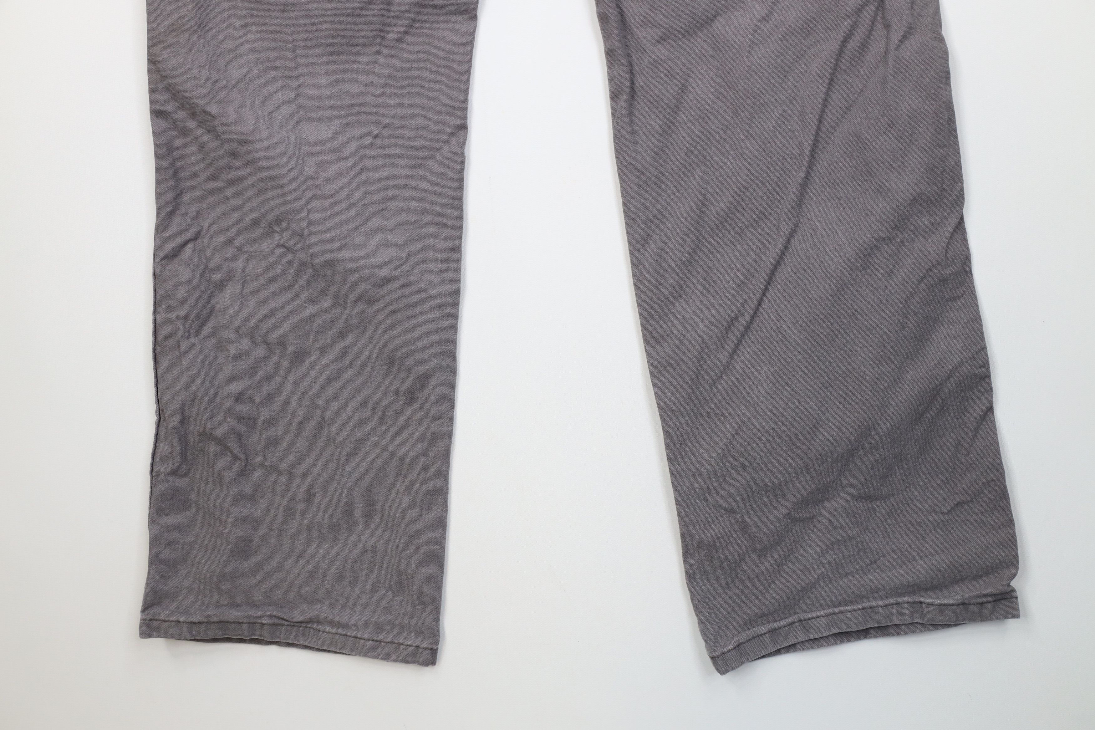 Dickies Vintage Y2K Dickies Wide Leg Dungaree Pants Gray Stretch Size US 40 / EU 56 - 11 Thumbnail