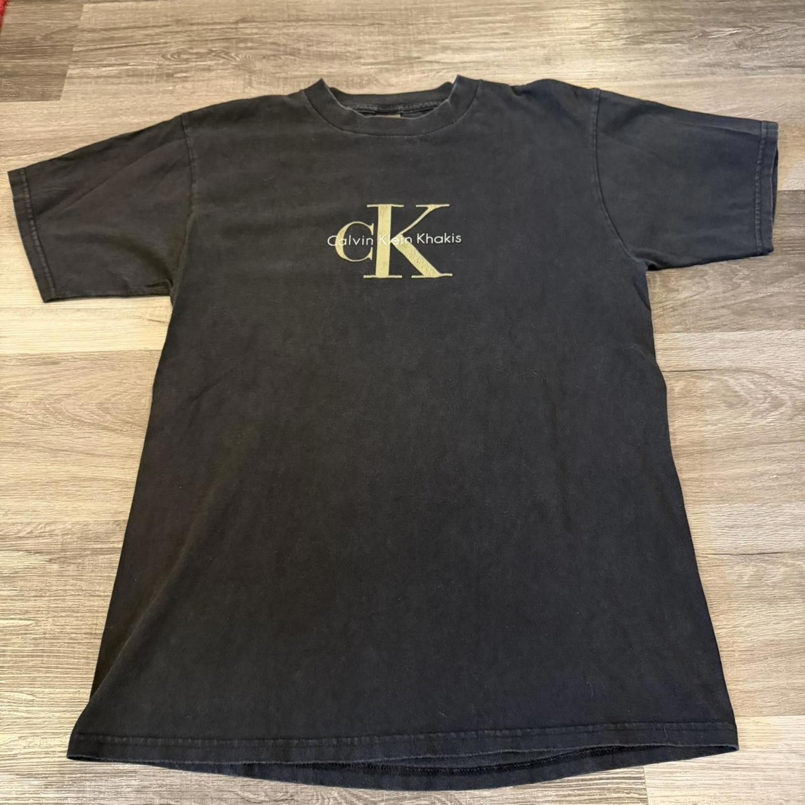 Calvin Klein vintage Calvin Klein khakis t shirt 00s L Size US L / EU 52-54 / 3 - 2 Thumbnail