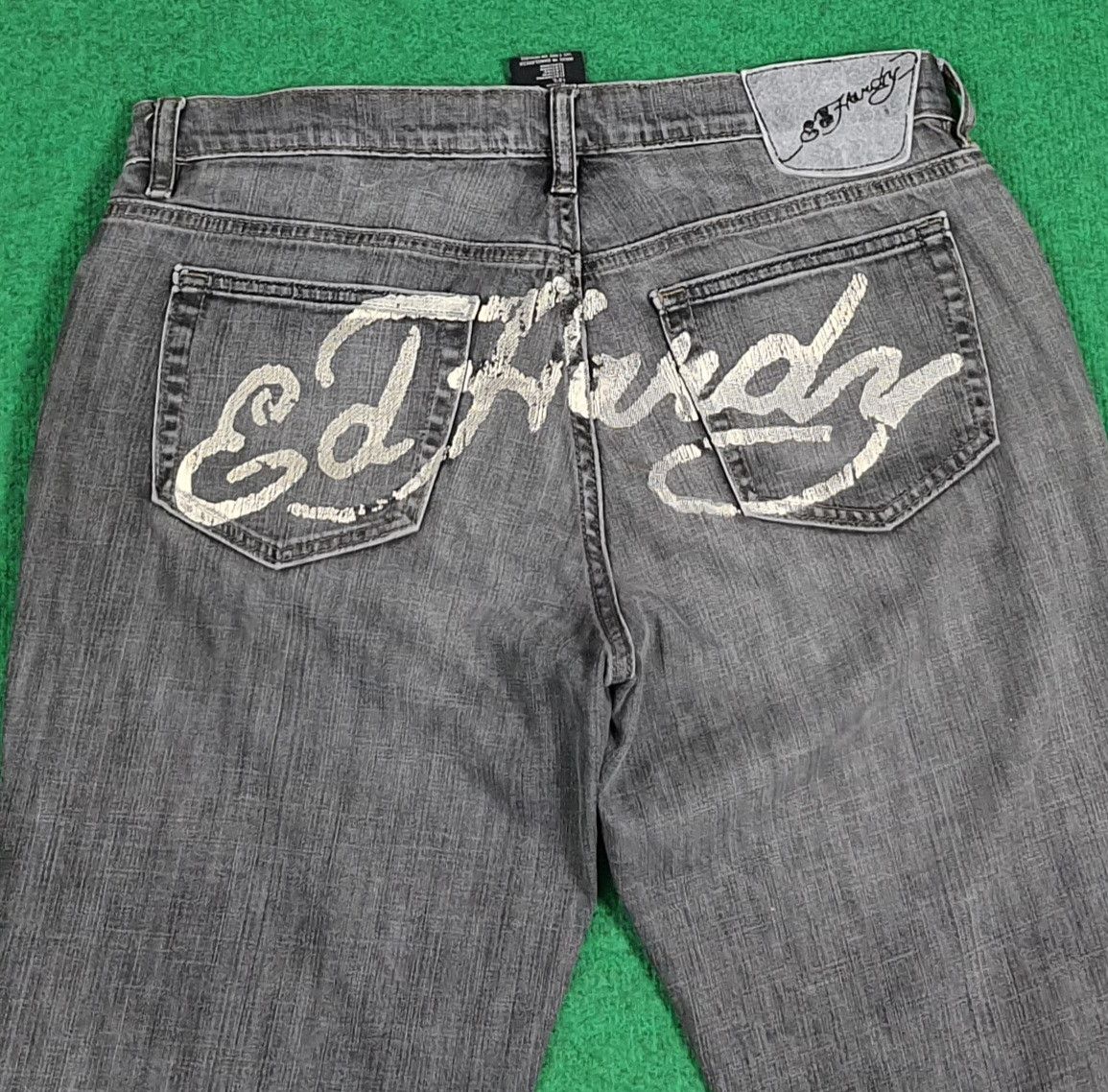 Ed Hardy Vintage Ed Hardy Super Low Rise Cut Jeans C280N22 Size 34" / US 12 / IT 48 - 2 Thumbnail