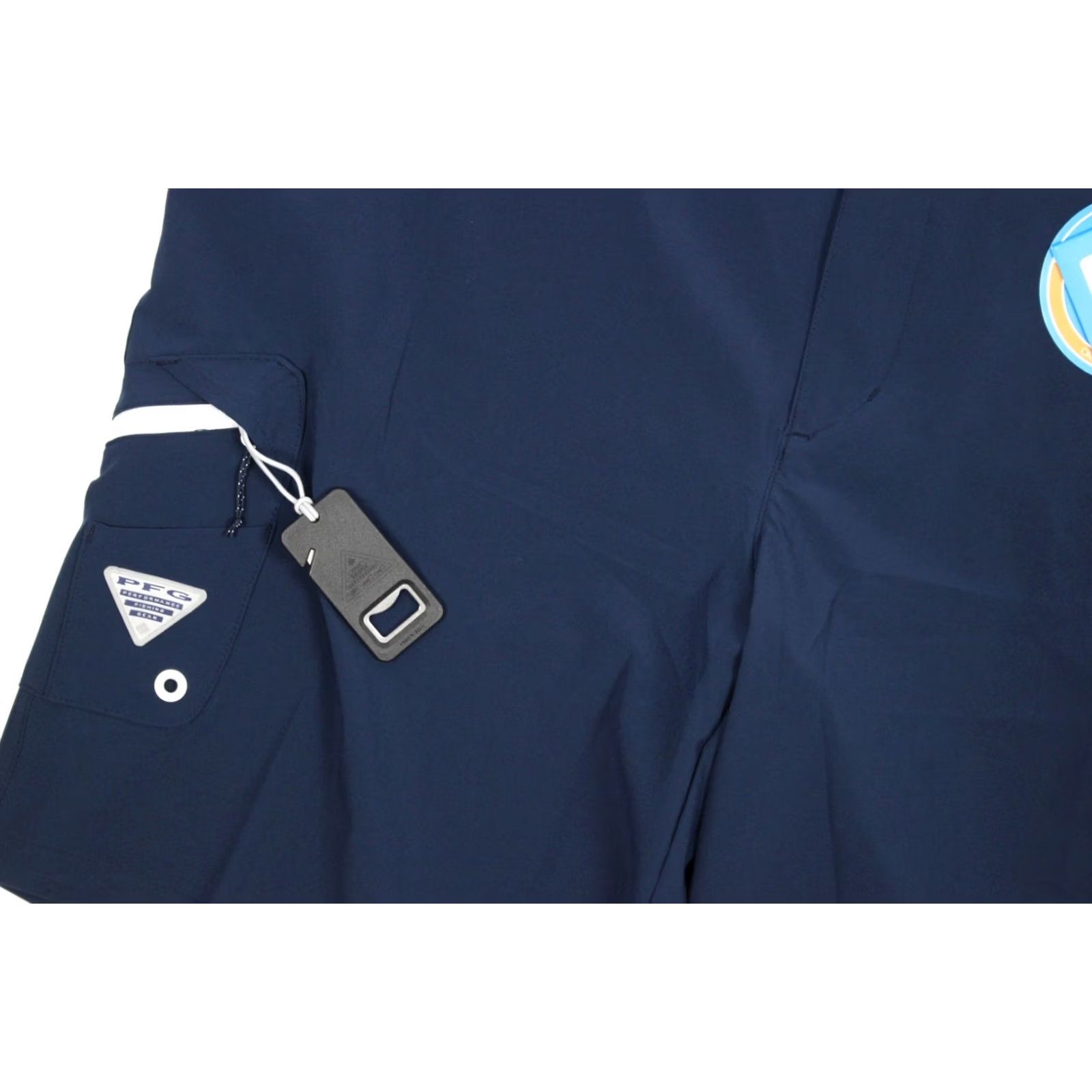 Vintage Columbia Men's PFG Terminal Tackle Shorts 48 x 10" Inseam Blue Bottle Opener Size US 32 / EU 48 - 5 Thumbnail