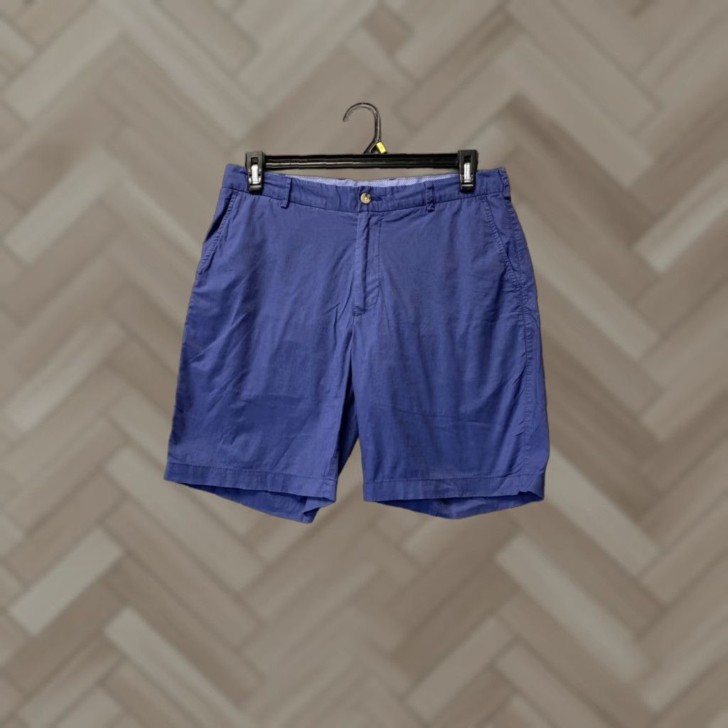 Peter Millar Peter Millar Performance Hybrid Short Mens Size 33 Blue Lightweight 0412 Size US 33 - 1 Thumbnail