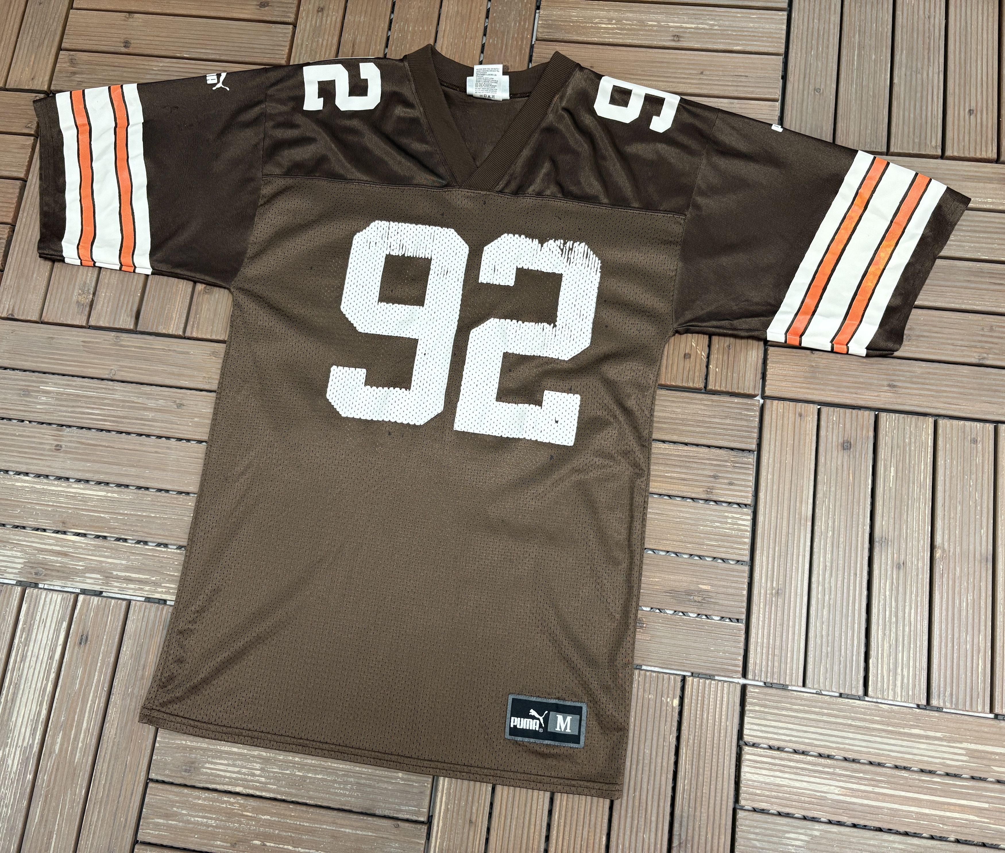 Puma Cleveland Browns Courtney Brown Vintage Football Jersey Size US M / EU 48-50 / 2 - 3 Thumbnail