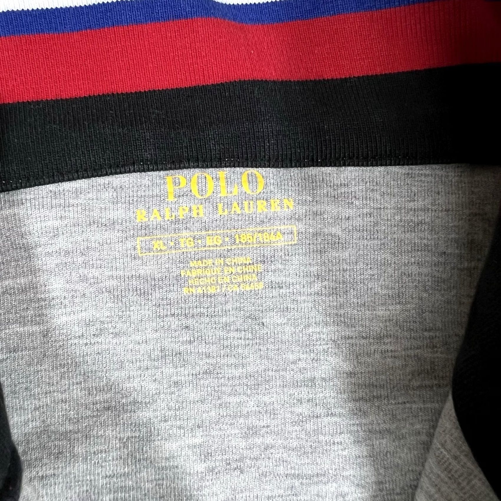 Ralph Lauren Polo Ralph Lauren Pullover 1/4 Zip Mens XL Gray Sweatshirt Polo RL Pony Blue Sweatshirt Size US XL / EU 56 / 4 - 4 Thumbnail