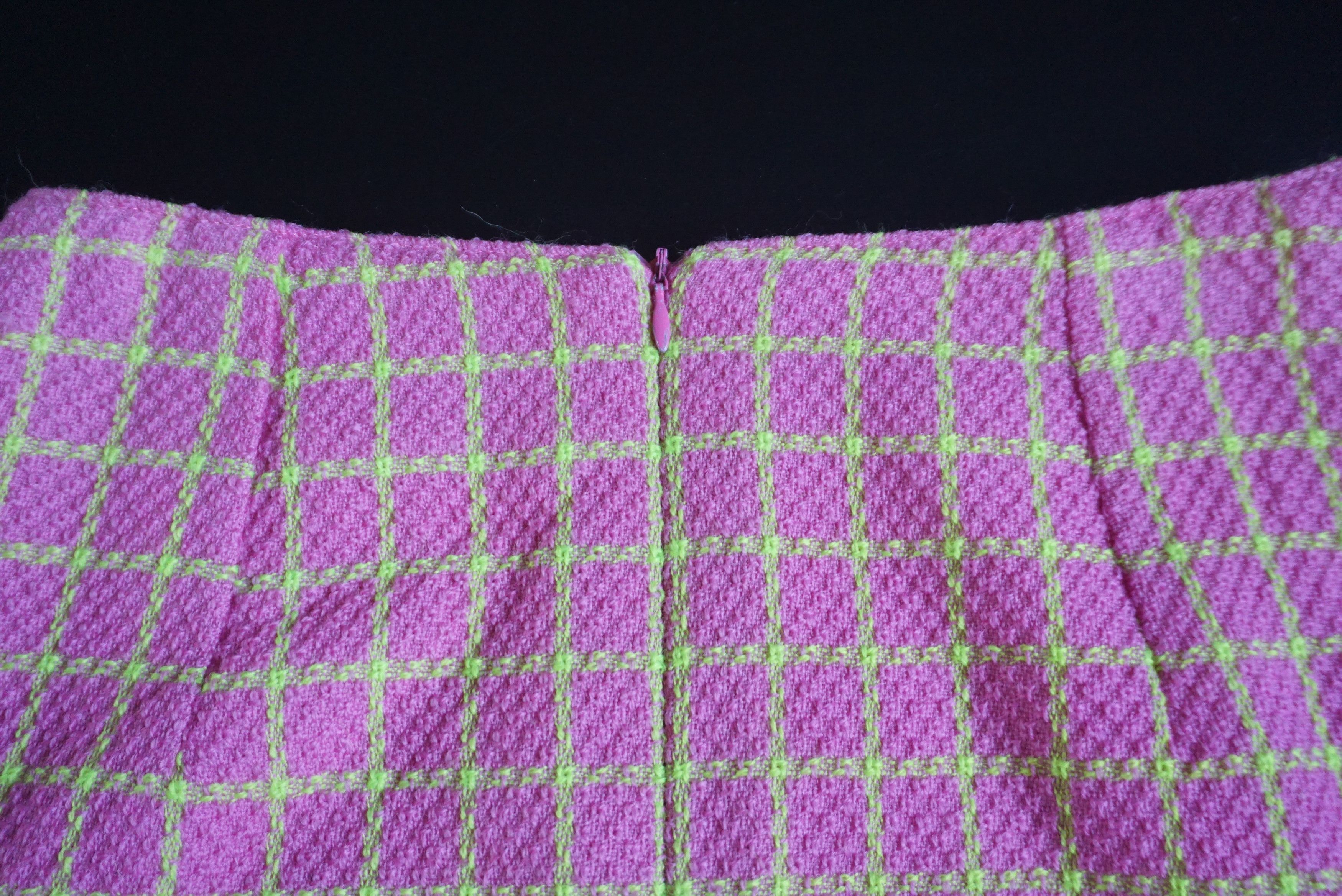 Vintage True vintage France mini skirt 60s 70s twiggy S 4/6 mod gogo Size 28" / US 6 / IT 42 - 11 Thumbnail