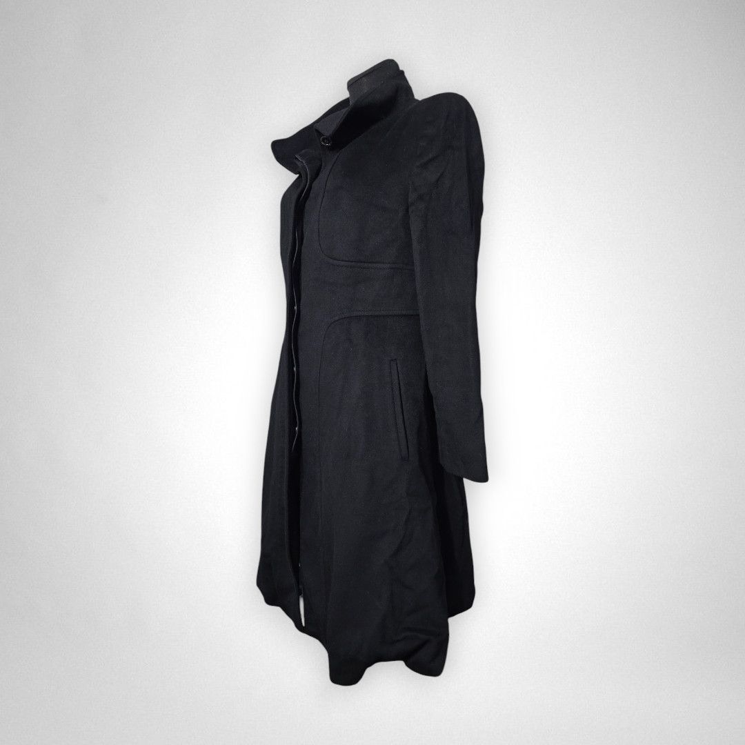 Max Mara Max Mara 100% wool Woolmark warm navy coat winter spring Size M / US 6-8 / IT 42-44 - 3 Thumbnail
