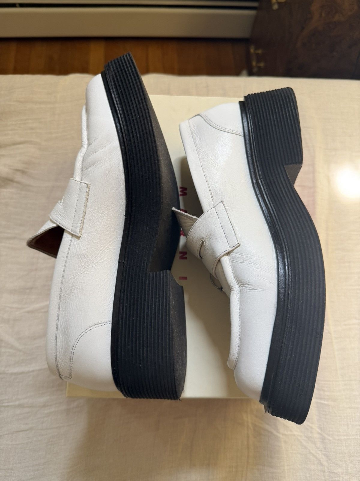 Marni Marni Square Toe Pierced Moccasin / Loafer Size US 11 / EU 44 - 6 Thumbnail