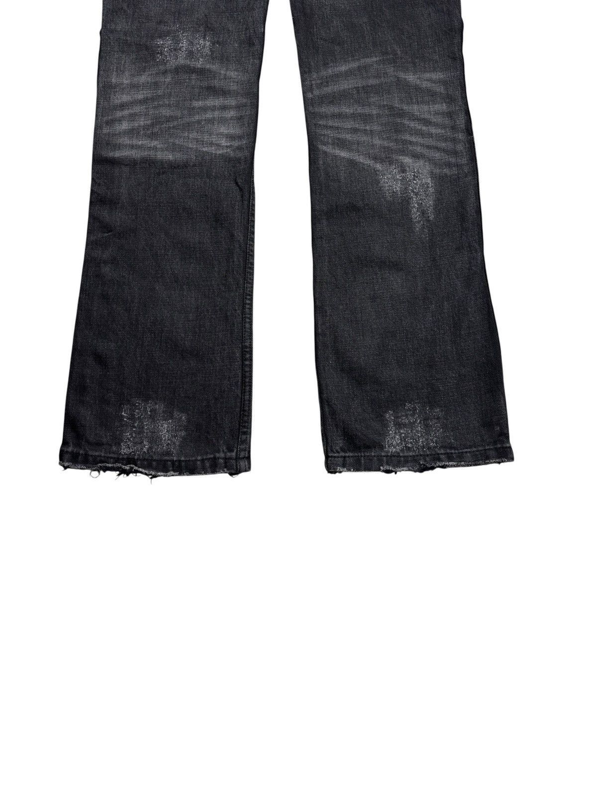 Isamu Katayama Backlash 2000s Heritage Stone - Paneled Zips Biker Denim Pants Size US 29 - 7 Thumbnail