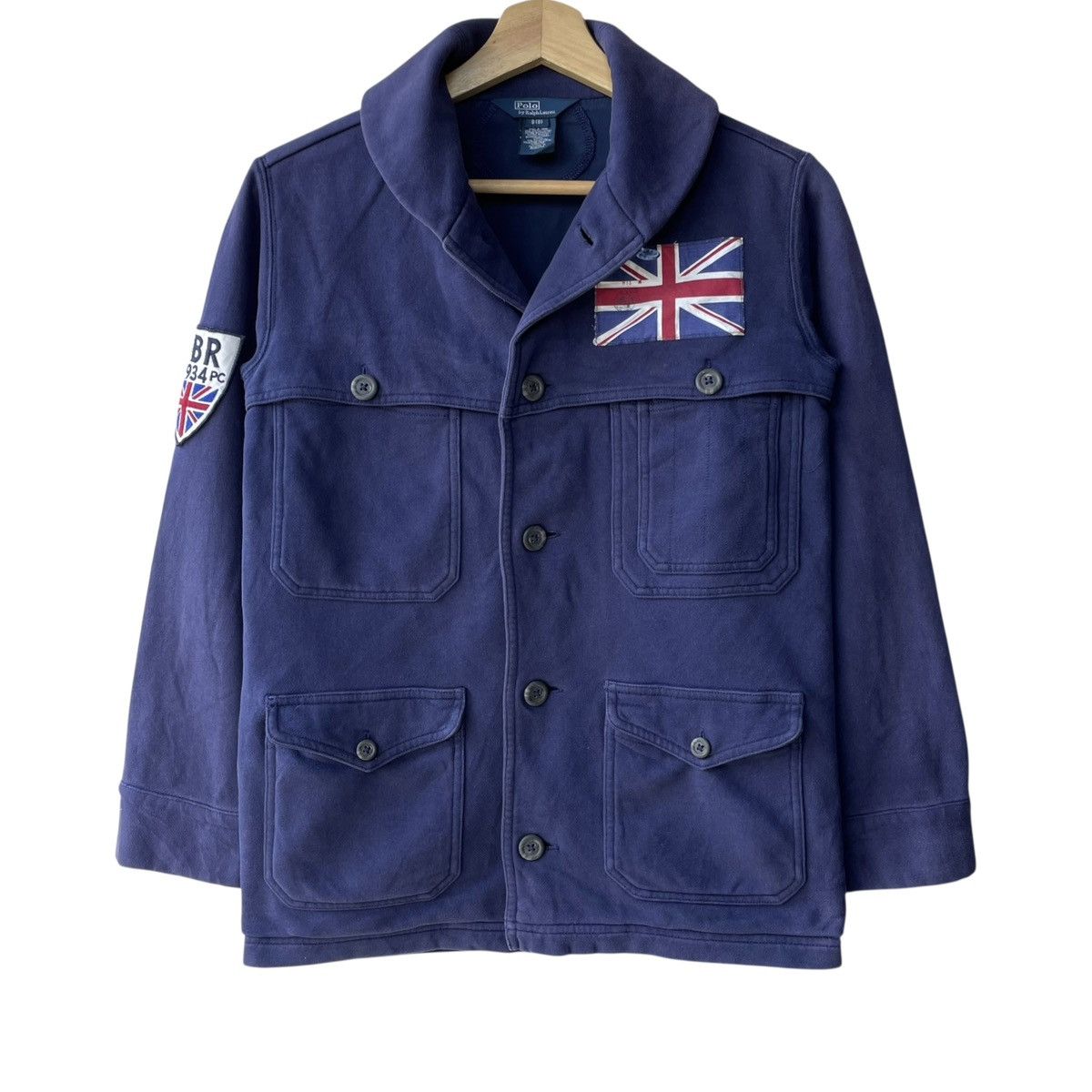 Polo Ralph Lauren Polo Ralph Lauren RL WMN British Shawl Collared Jacket Size S / US 4 / IT 40 - 1 Thumbnail