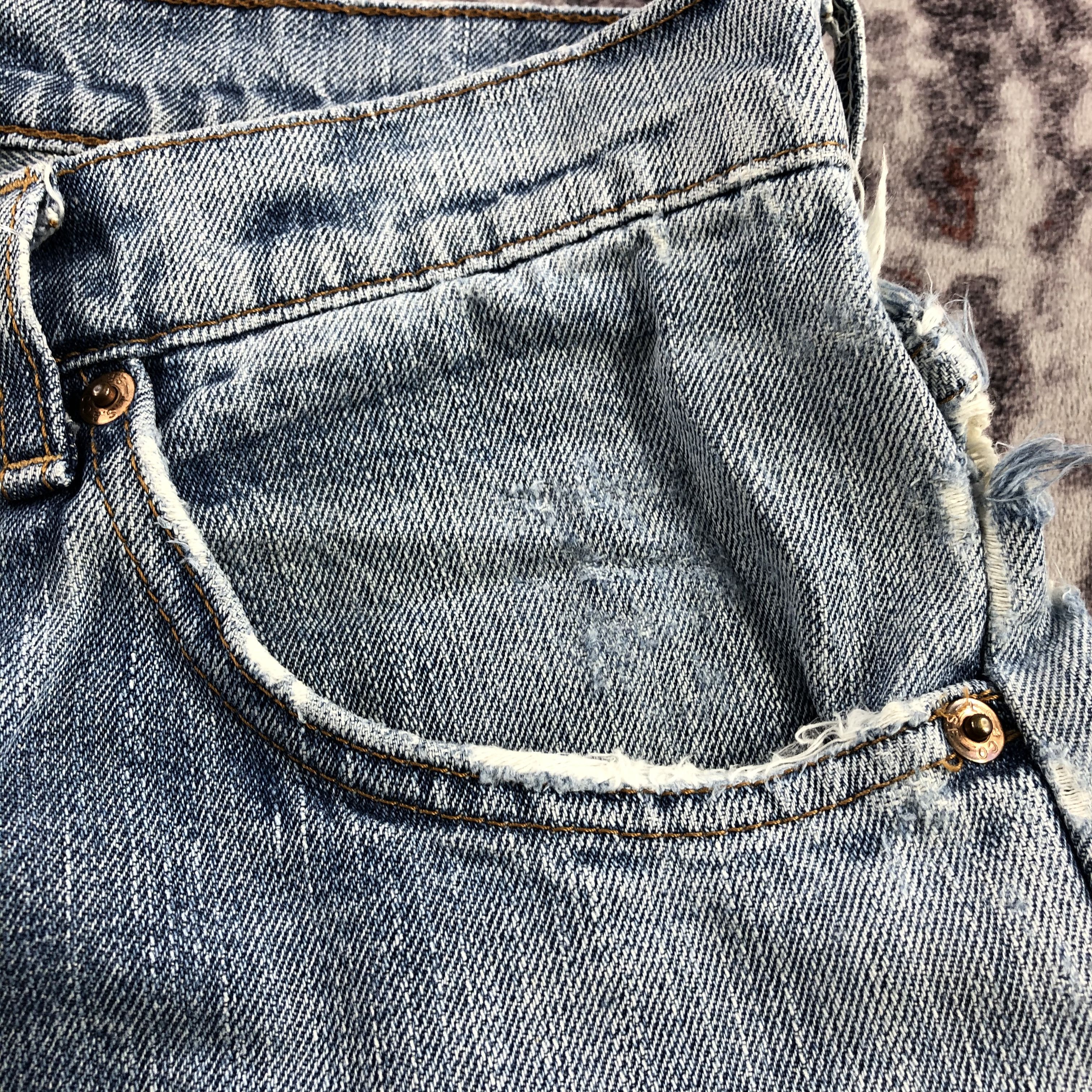Levi's × Vintage Vintage 90s Levis 607 Orange Tab Jeans-JM2752 Size US 29 - 14 Thumbnail
