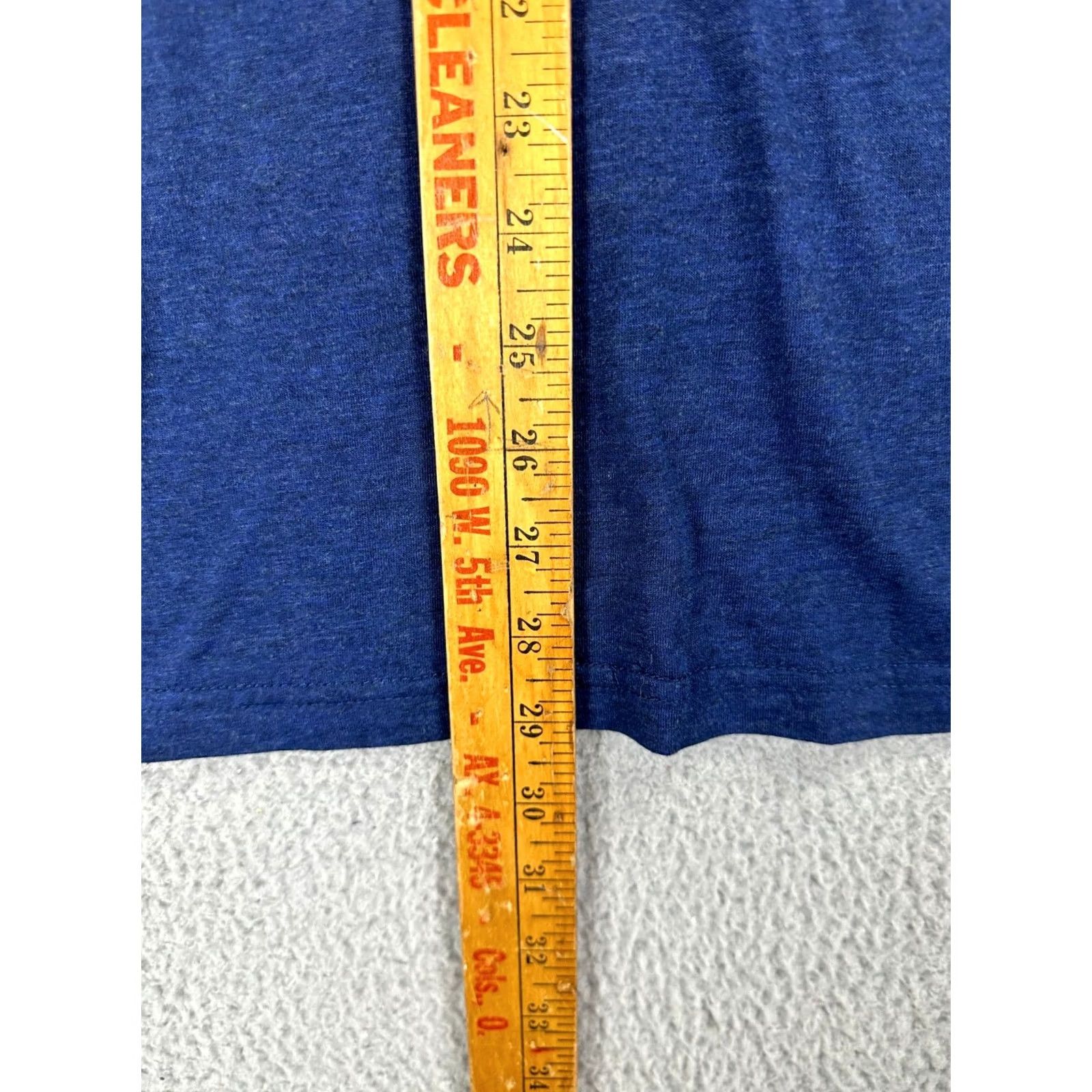 Vintage Homage Columbus Blue Jacket Hockey Tee Shirt Adult Large Navy - Mens Short Sleeve T-Shirt Size US L / EU 52-54 / 3 - 7 Thumbnail