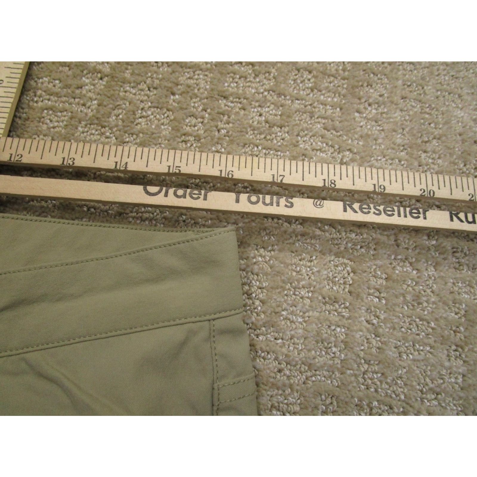 Southern Tide Southern Tide Pants Men Regular 33x32 Nylon Spandex Lightweight Chino Logo Ivory Size US 33 - 5 Thumbnail