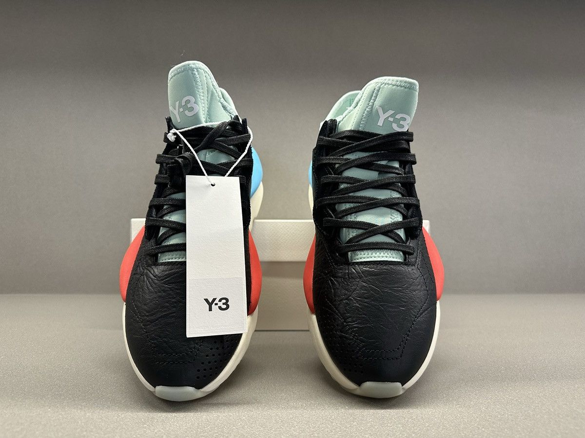 Y-3 Adidas Y-3 Kaiwa Black Blush Green Size US 8.5 / EU 41-42 - 4 Thumbnail
