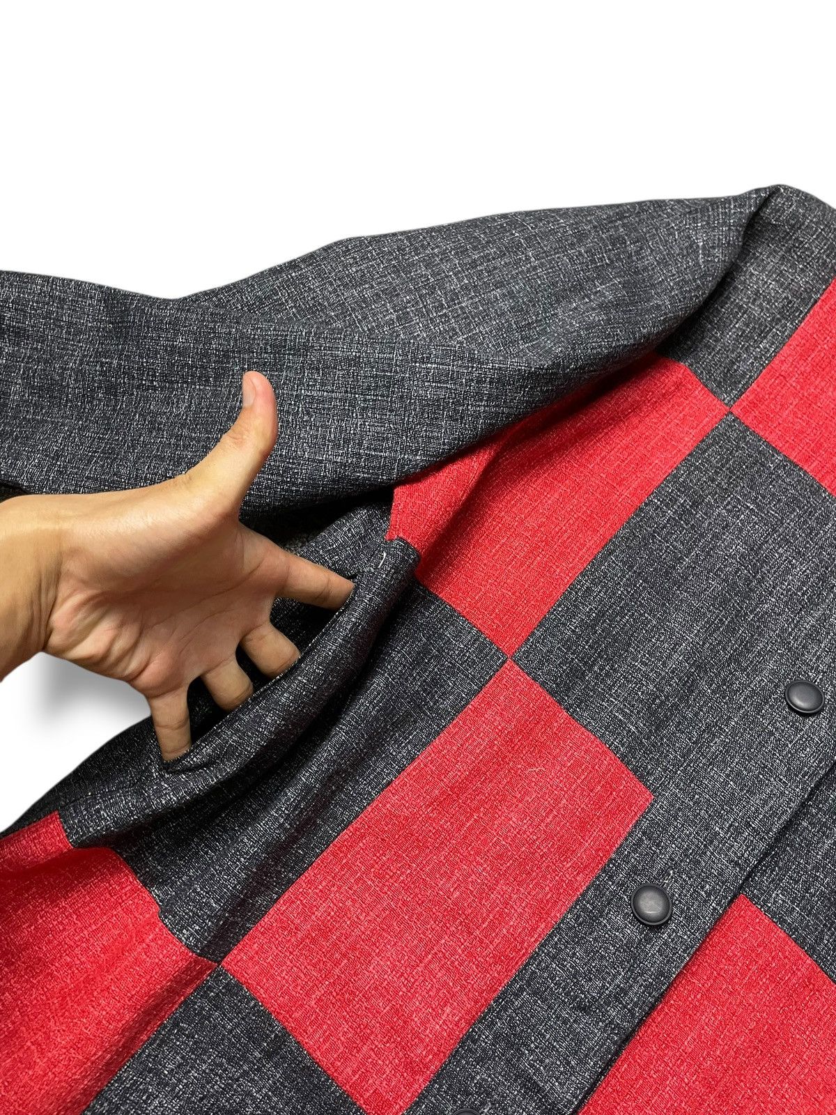 Japanese Brand × Vintage Japanese Brand Patchwork Pattern Light Jacket (109) Size US S / EU 44-46 / 1 - 5 Thumbnail