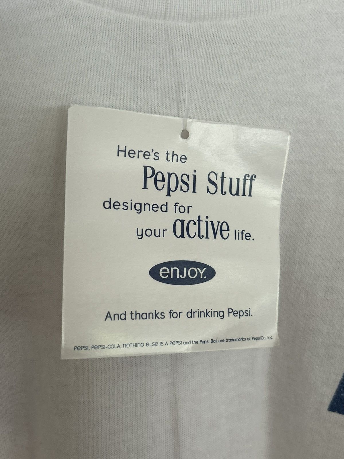 Pepsi Vintage Nothing Else Is A Pepsi Promo T-shirt Size US XL / EU 56 / 4 - 8 Thumbnail