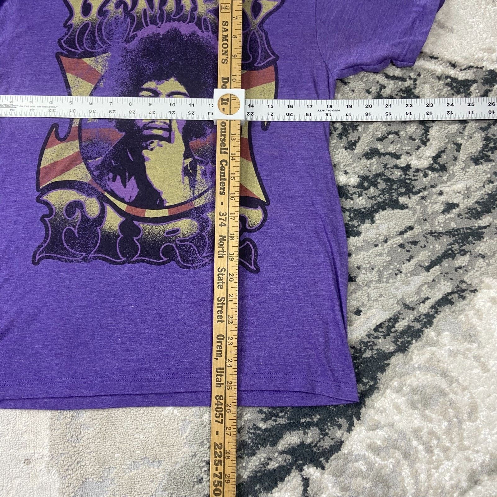 &Daughter Vintage Y2K Stone Free Jimi Hendrix Tour Merch Tee Small Size US S / EU 44-46 / 1 - 5 Thumbnail