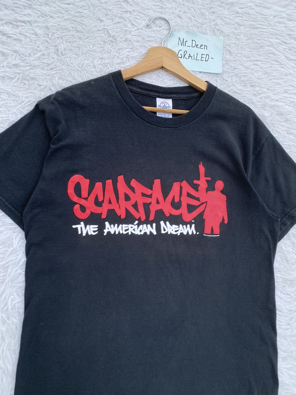 Vintage Rare Vintage Scarface “The American Dream” Tshirt Size US M / EU 48-50 / 2 - 2 Thumbnail