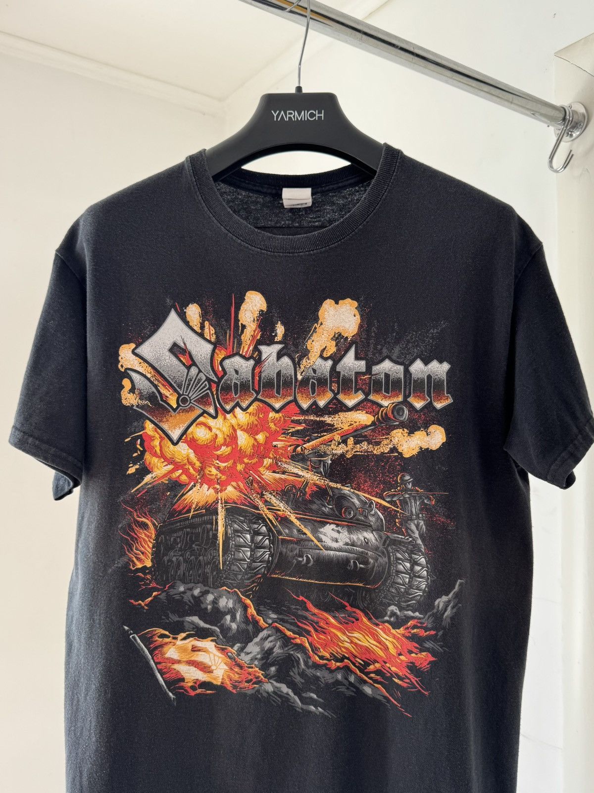 Band Tees VTG 2000s Sabaton The Last Stand Printed Band Tee Size US M / EU 48-50 / 2 - 3 Thumbnail