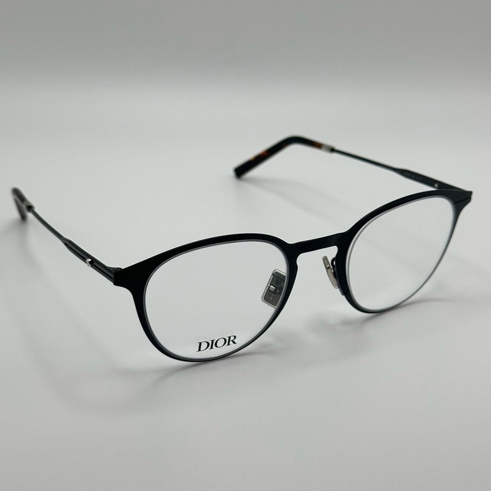 Dior NEW Dior Eyeglasses Phantos DiorEssentialO RU 1100 Black Men Size ONE SIZE - 6 Thumbnail