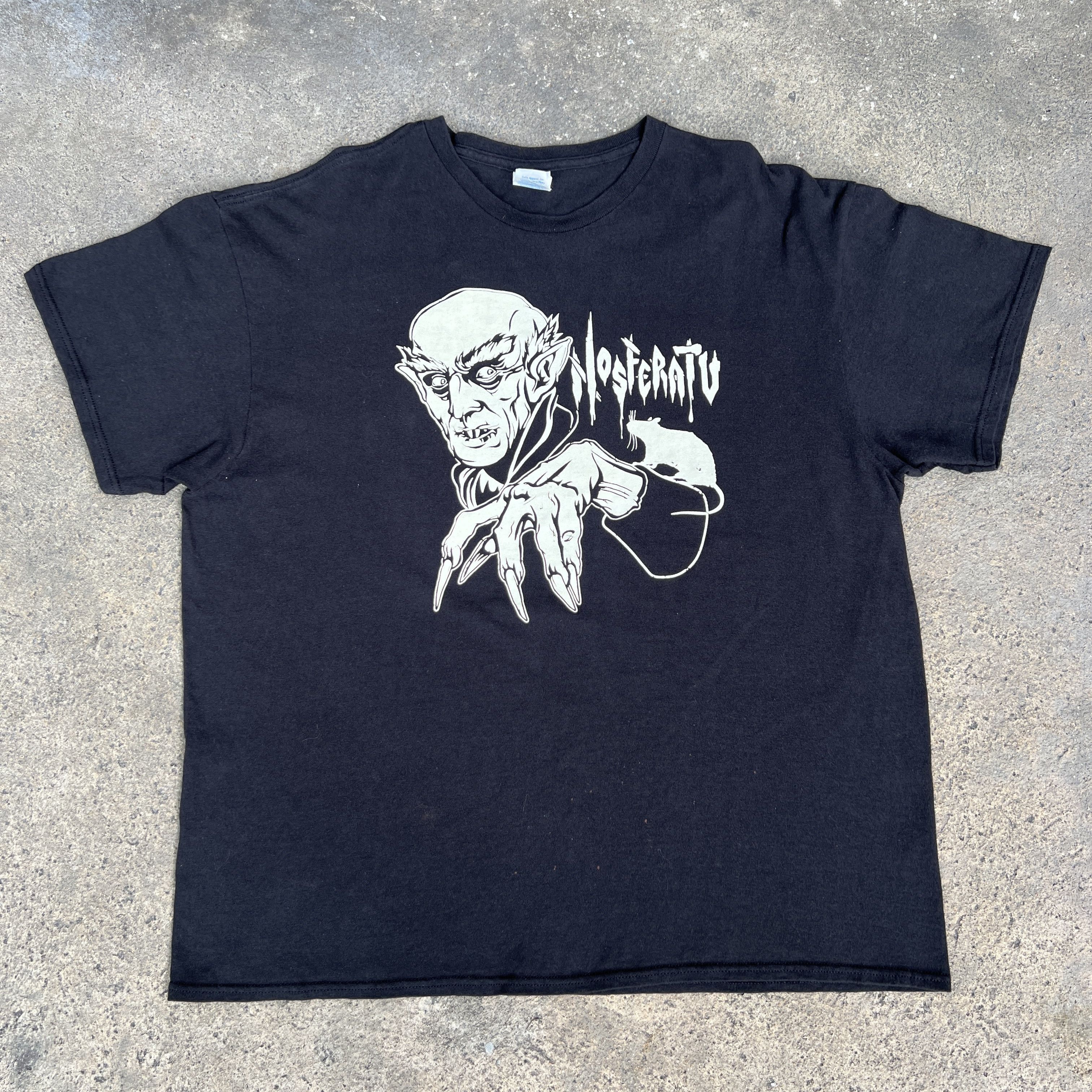 Expert Horror Vintage Y2K Nosferatu Vampire Promo Tee horror movie Size US XL / EU 56 / 4 - 2 Thumbnail