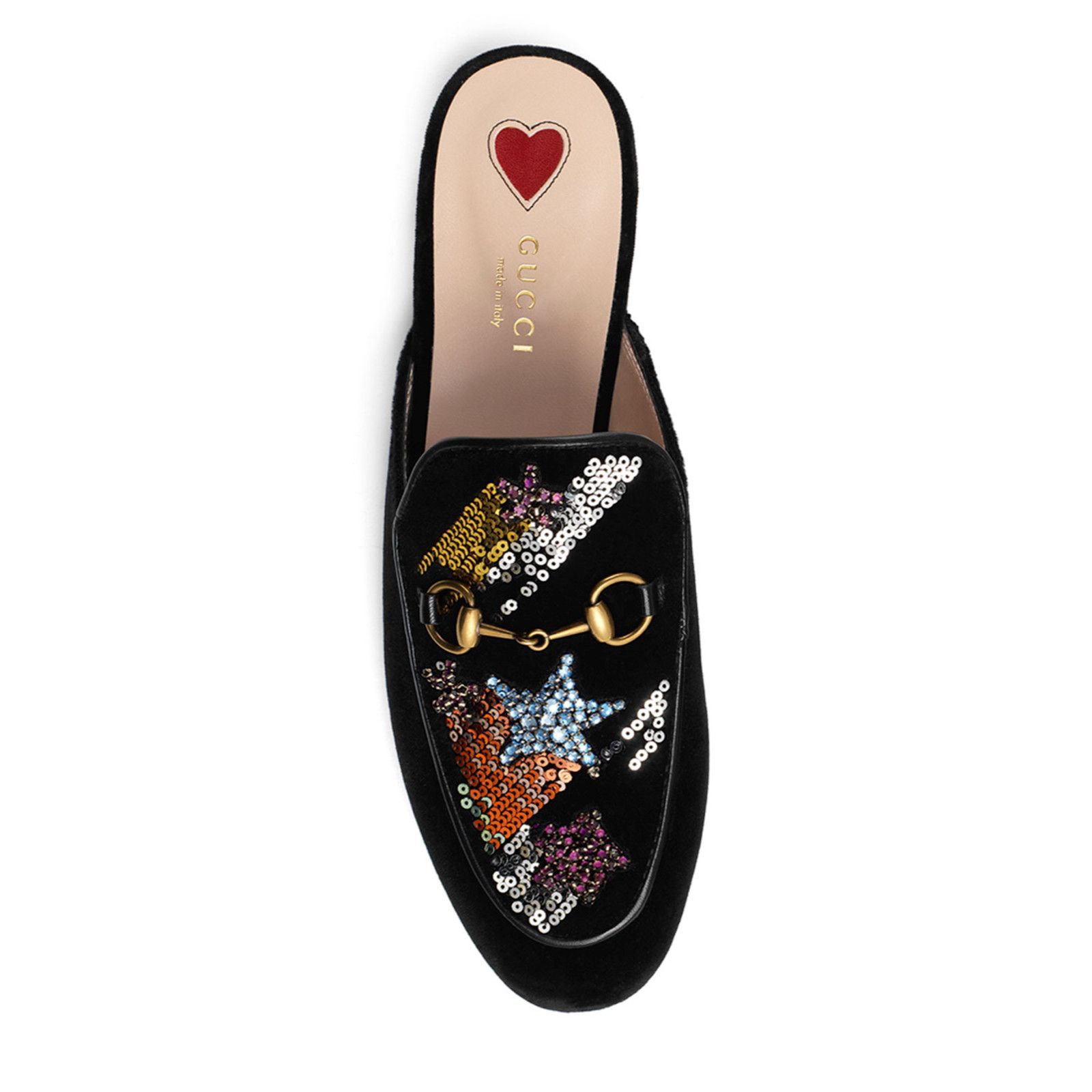Gucci Princetown Shooting Star Slide Loafer Mule Slipper Flat 35 Size US 5 / IT 35 - 6 Thumbnail