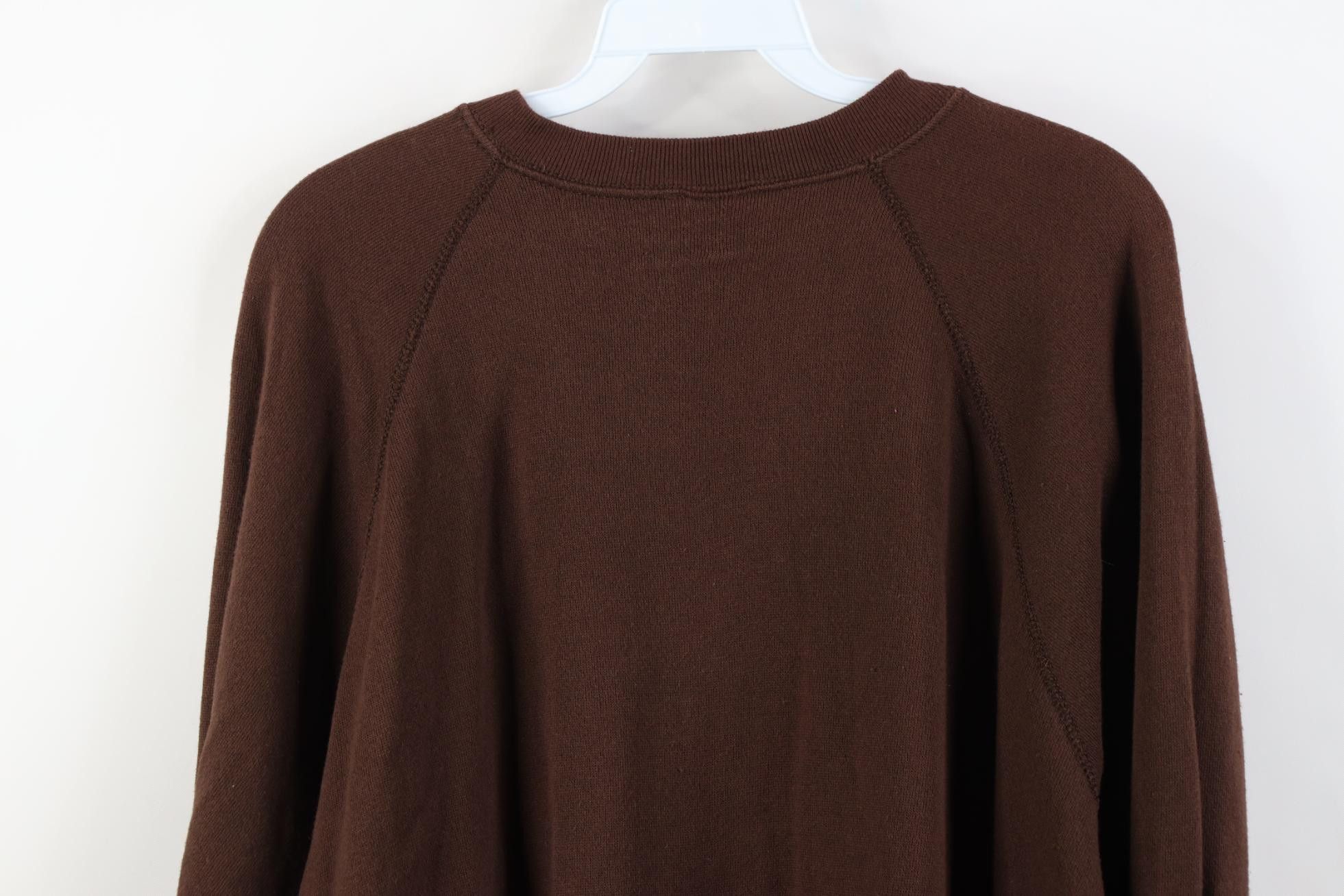 Vintage Vintage 80s Cleveland Browns Football Sweatshirt Brown USA Size US XL / EU 56 / 4 - 15 Thumbnail
