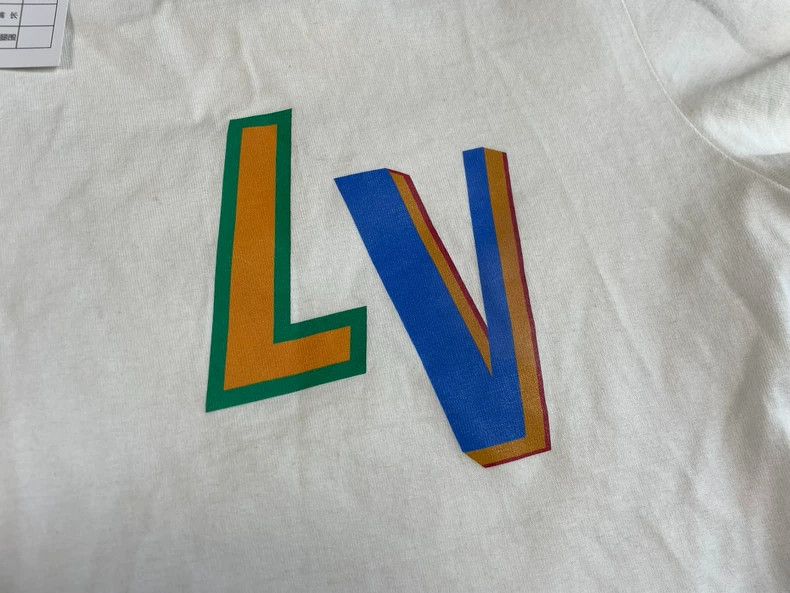 Louis Vuitton Louis Vuitton NBA co-branded color logo short sleeve Size US XL / EU 56 / 4 - 3 Thumbnail