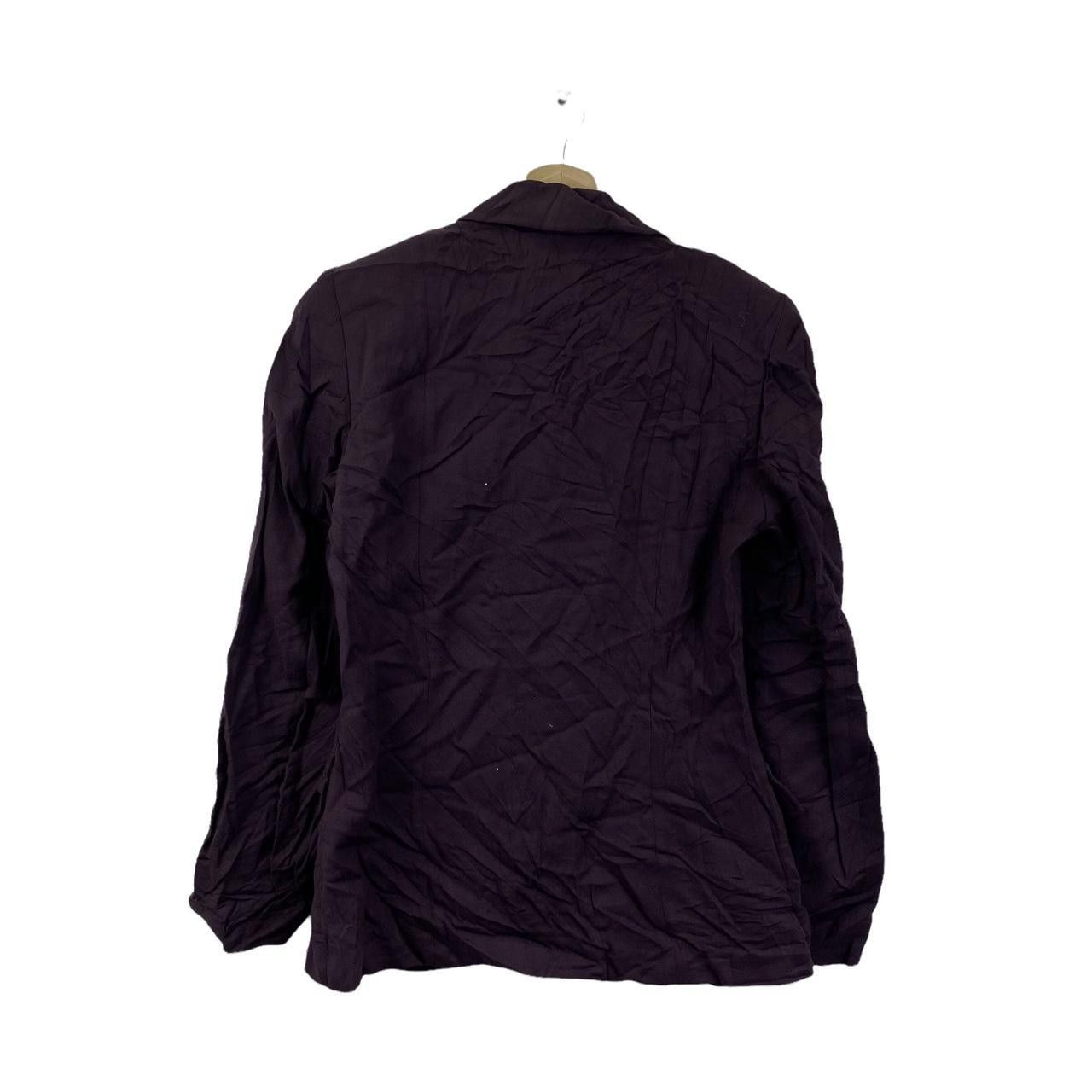 Vintage Vtg IRENE VAN RYB Pour Idem 3 Button Purple Blazer Sport Size S / US 4 / IT 40 - 2 Thumbnail