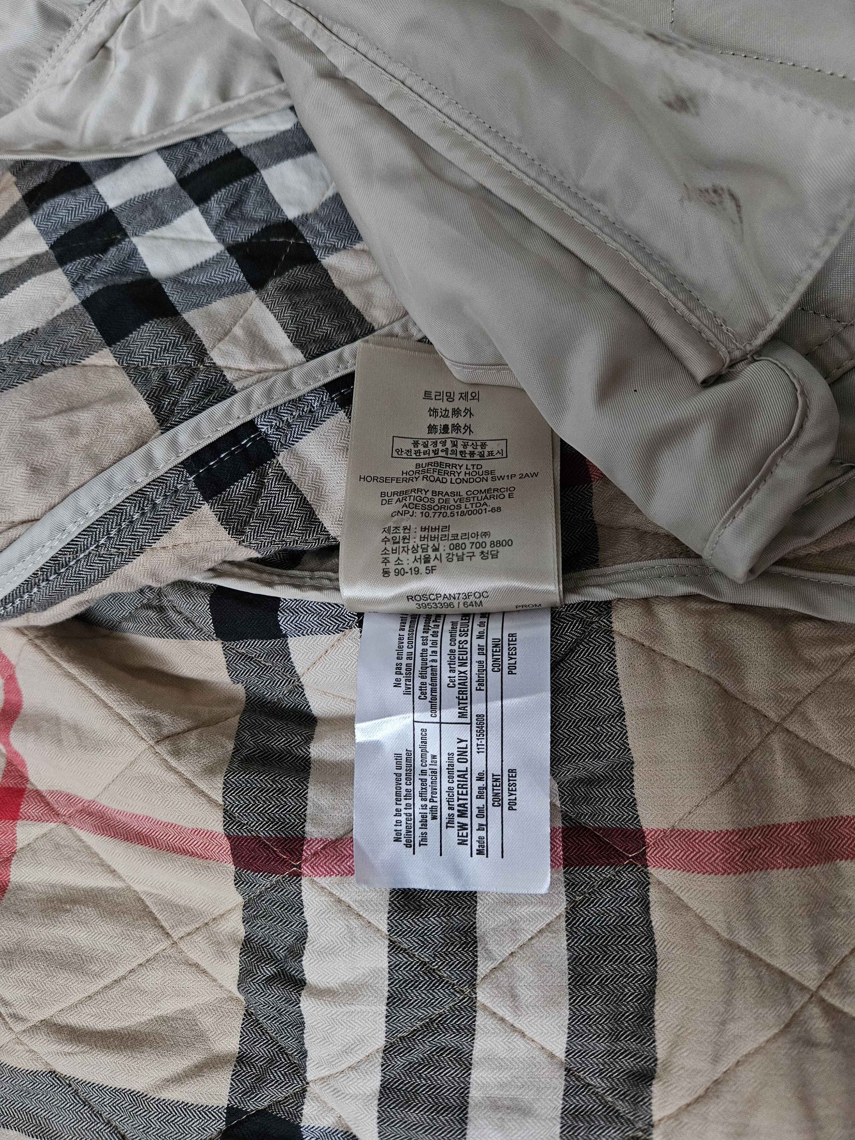 Burberry Burberry brit nova check lined light quilted jacket Size XS / US 0-2 / IT 36-38 - 20 Thumbnail