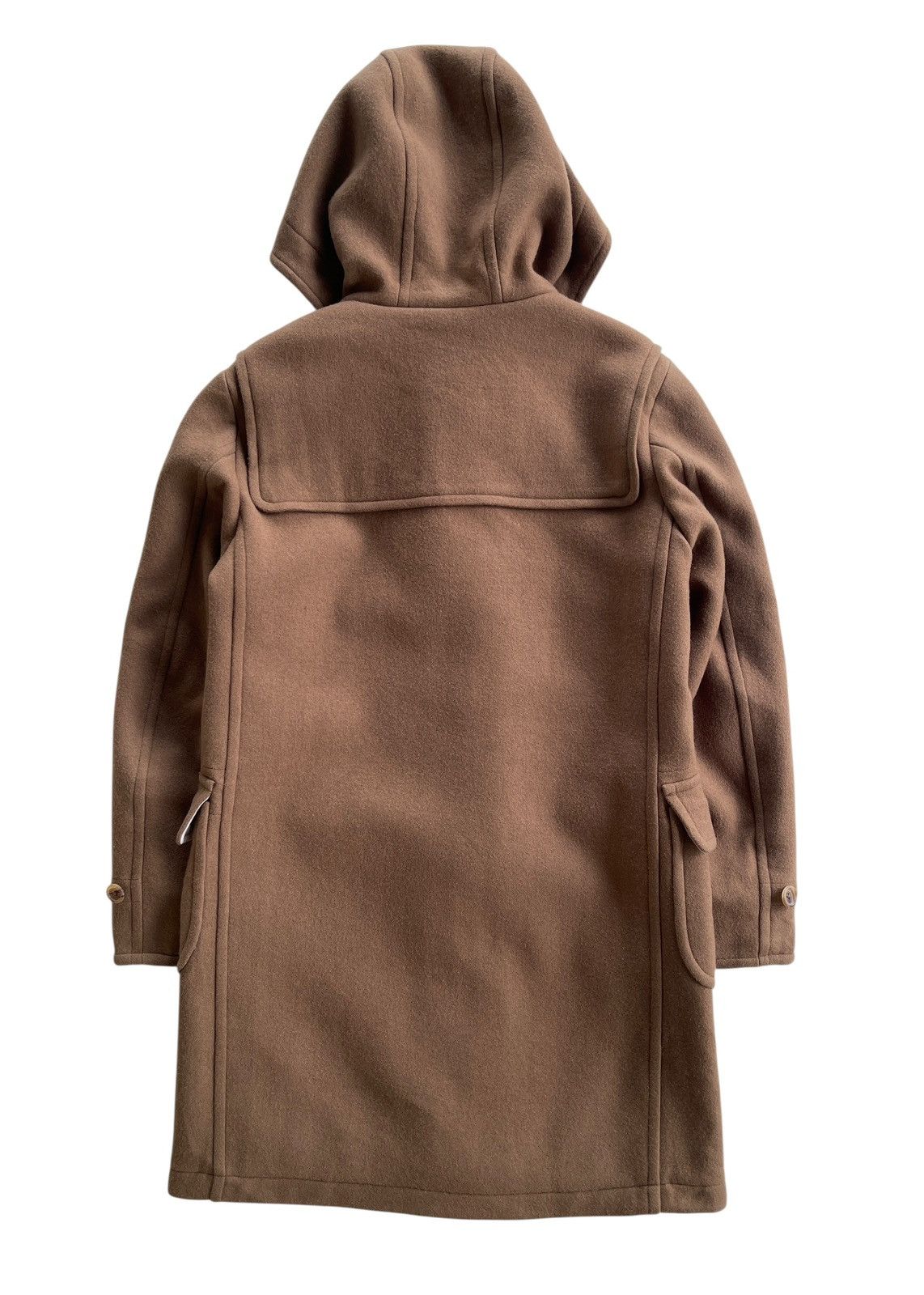 MasterPiece SCYE x MASTERPIECE Wool Beige Duffle Coat Size US S / EU 44-46 / 1 - 3 Thumbnail