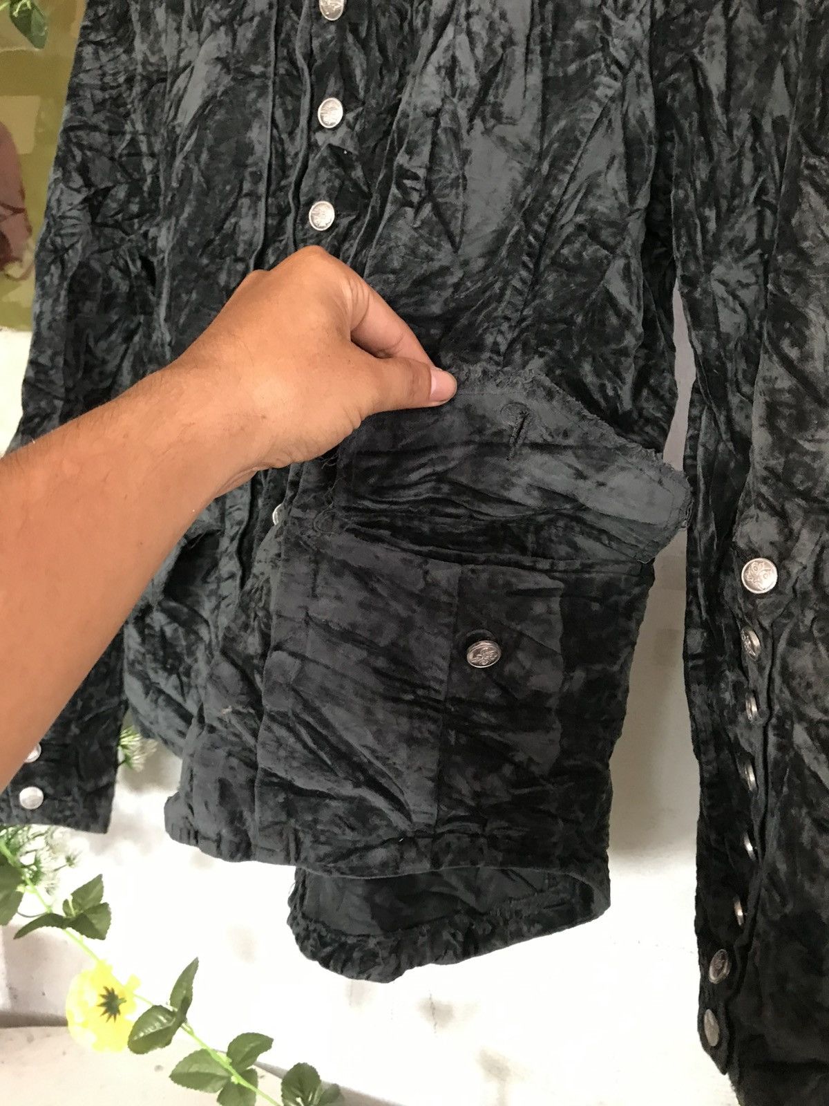 Zucca Zucca velvet Like Jacket Size M / US 6-8 / IT 42-44 - 6 Thumbnail