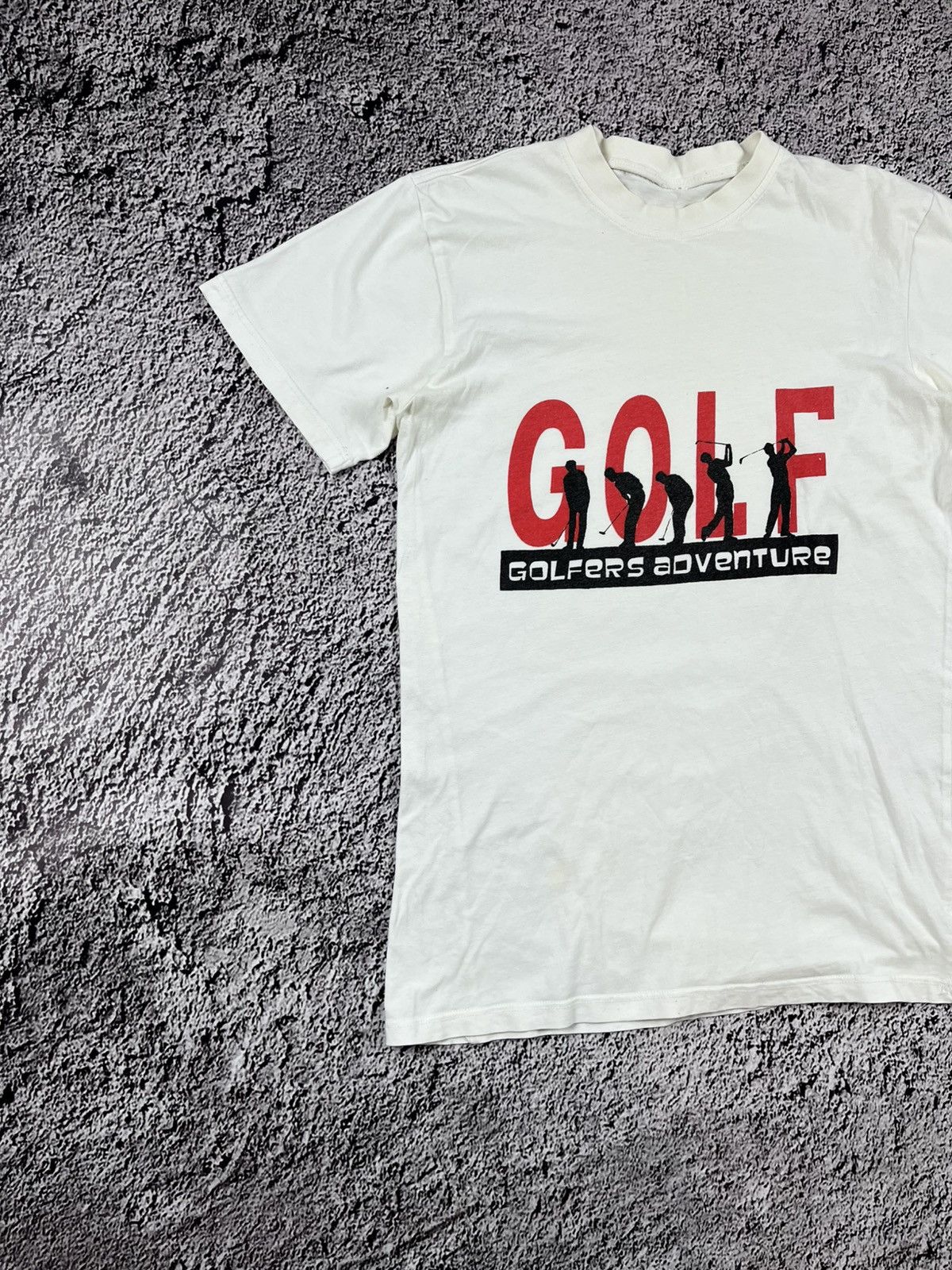 Vintage Vintage Y2K Golfers Adventure big logo tee streetwear Size US S / EU 44-46 / 1 - 3 Thumbnail