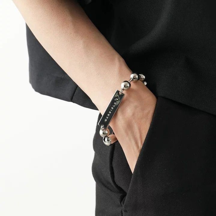 Maison Margiela !DS! SS22 Maison Margiela Polished Palladio Bracelet. Size ONE SIZE - 7 Thumbnail