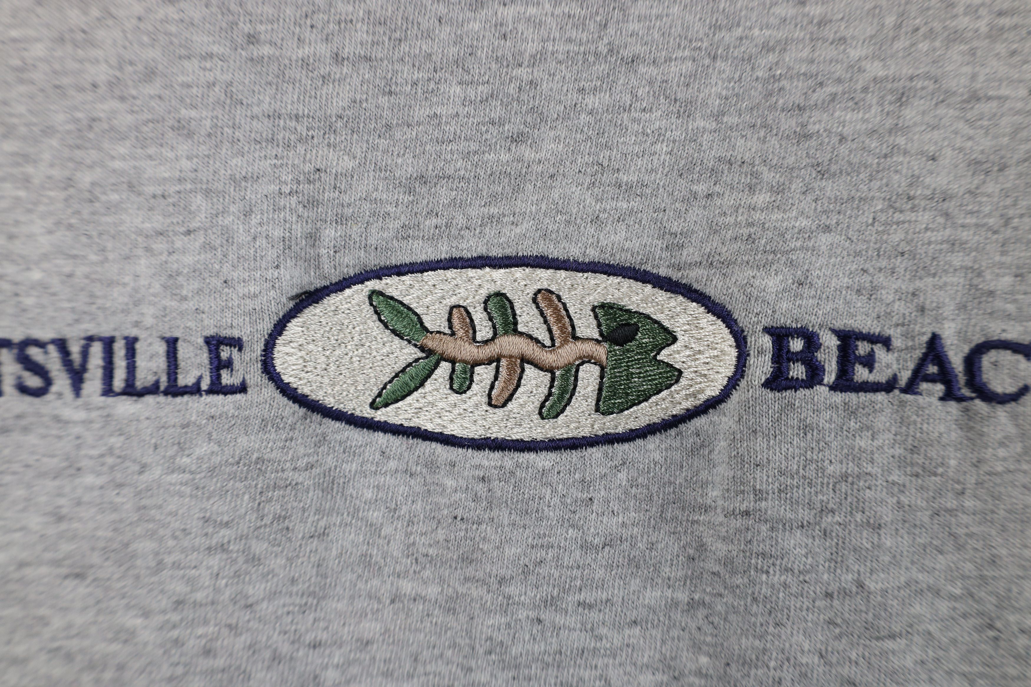 Vintage Vintage 90s Y2K Streetwear Wrightsville Beach Fish T-Shirt Size S / US 4 / IT 40 - 5 Thumbnail