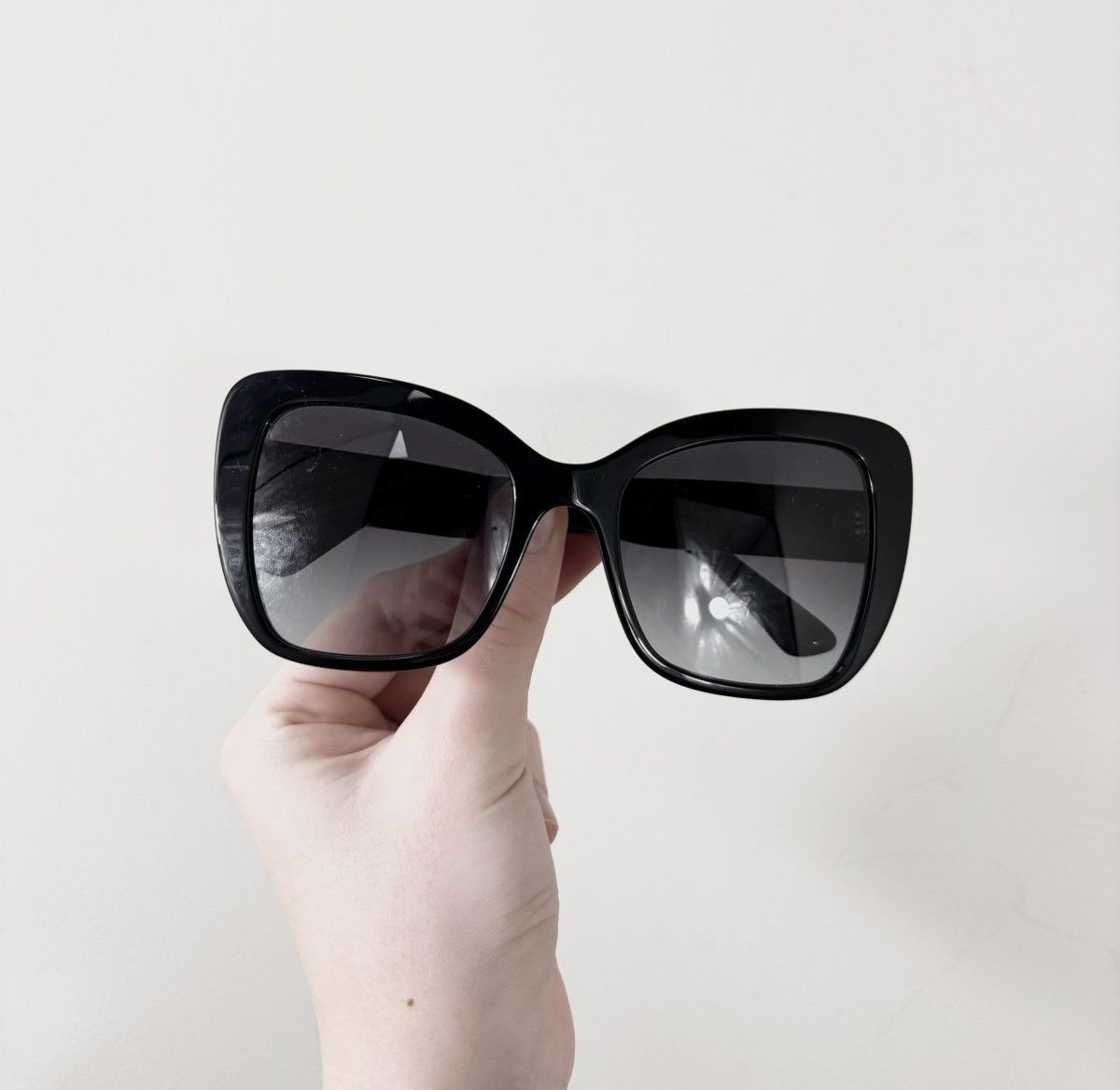 Dolce & Gabbana Dolce & Gabbana DG4348 501/8G Cat-Eye Sunglasses Black Size ONE SIZE - 15 Thumbnail