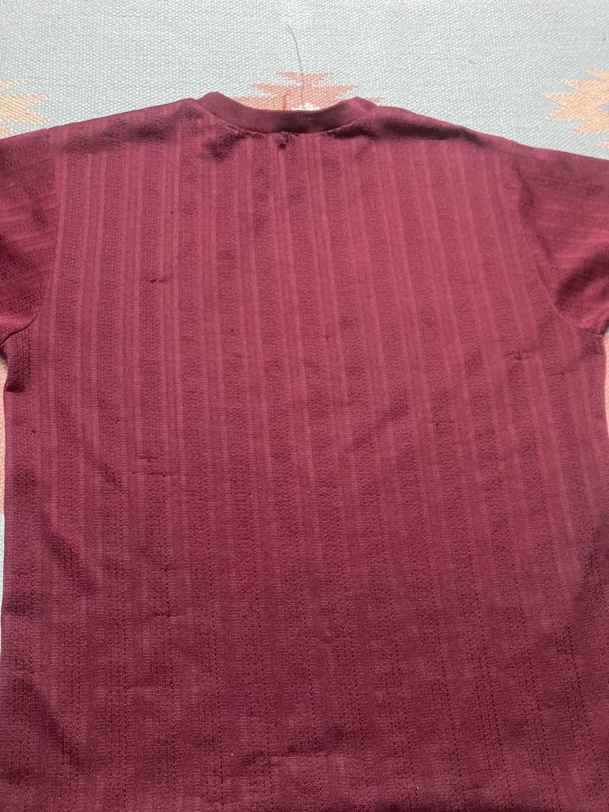 Vintage 70s t shirt polyester nylon? knit mesh beach summer large Size US L / EU 52-54 / 3 - 6 Thumbnail