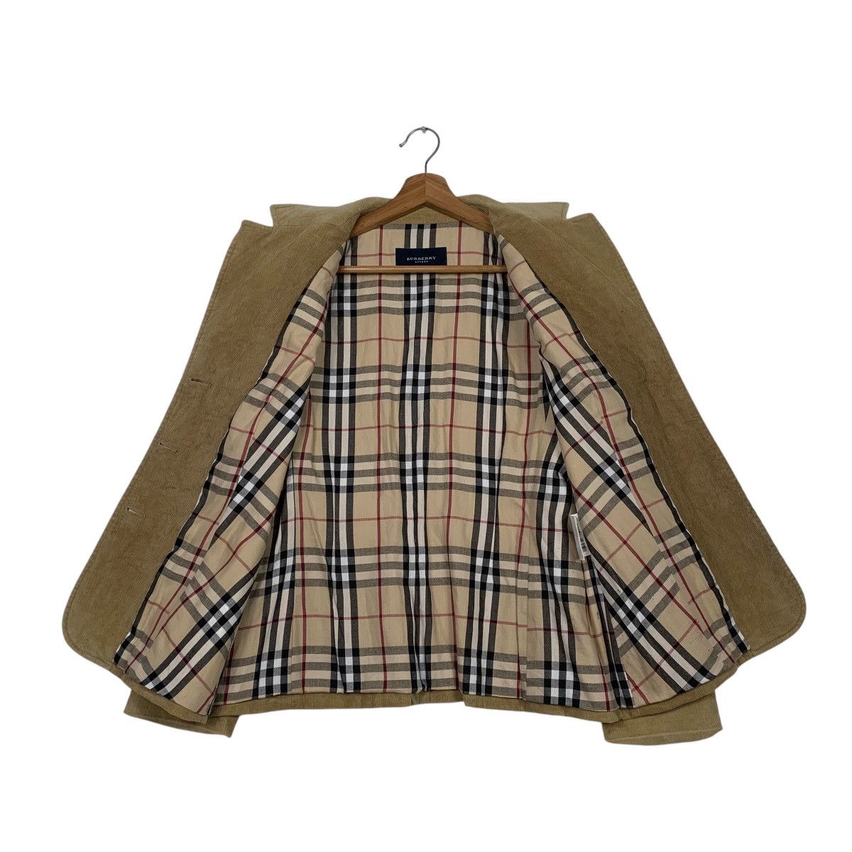 Burberry Burberry London Corduroy Nova Check Women Jacket Size M / US 6-8 / IT 42-44 - 11 Thumbnail
