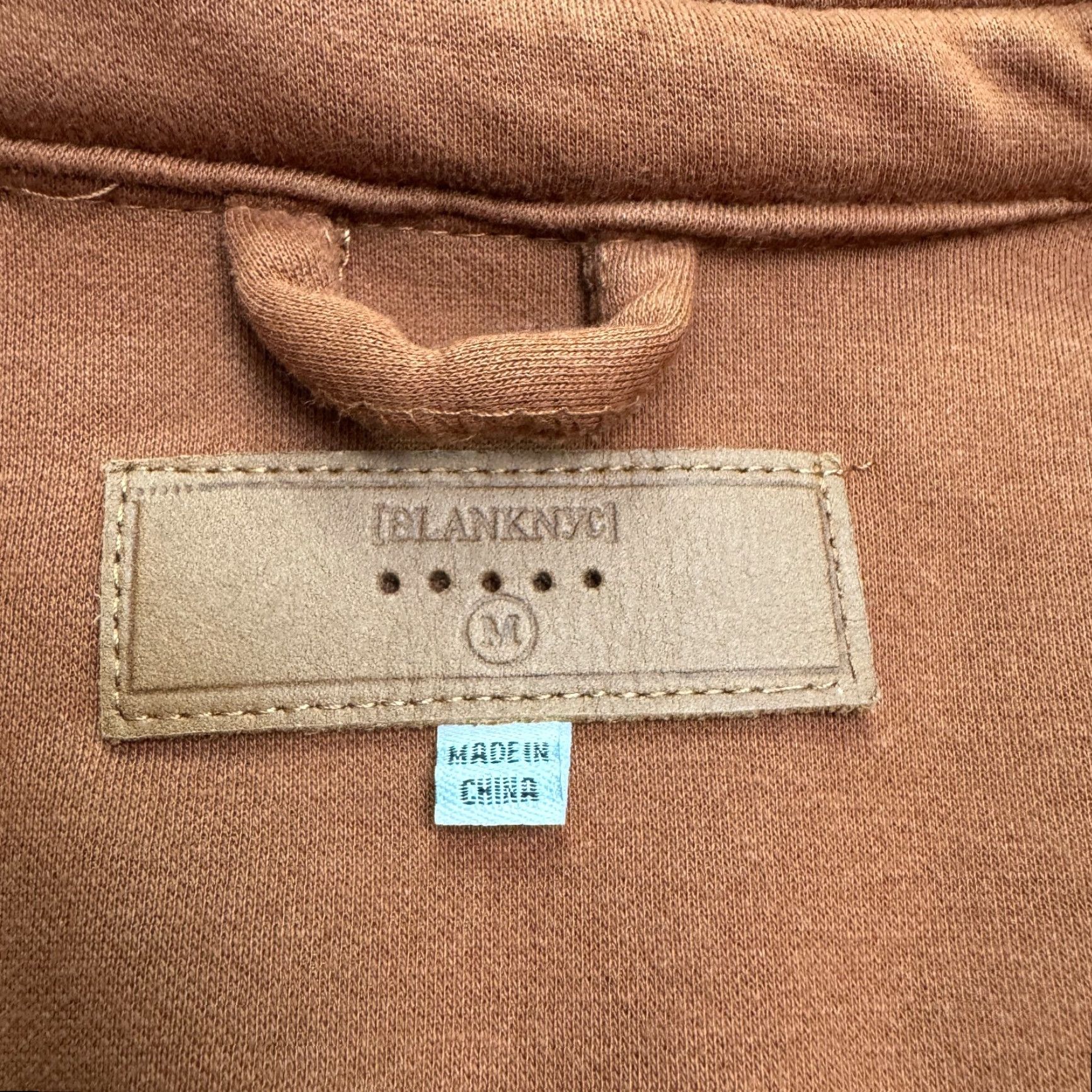 Vintage BLANKNYC Fleece Button Down Shirt Shacket Mens Medium Brown Pockets Classic Jacket Shirt M Brown Mens Size US M / EU 48-50 / 2 - 6 Thumbnail