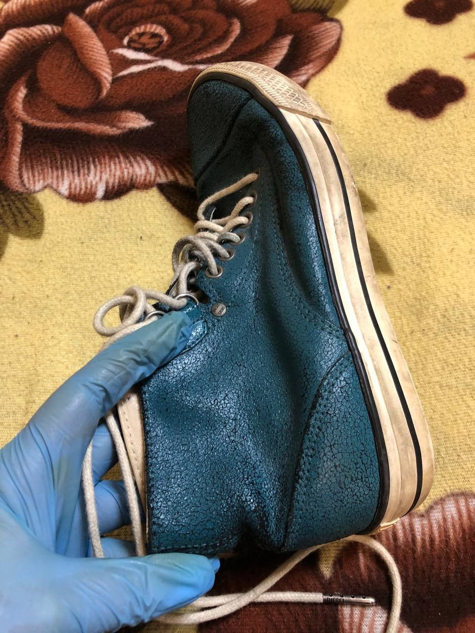 Diesel Diesel leather sneakers women Size US 7 / IT 37 - 12 Thumbnail